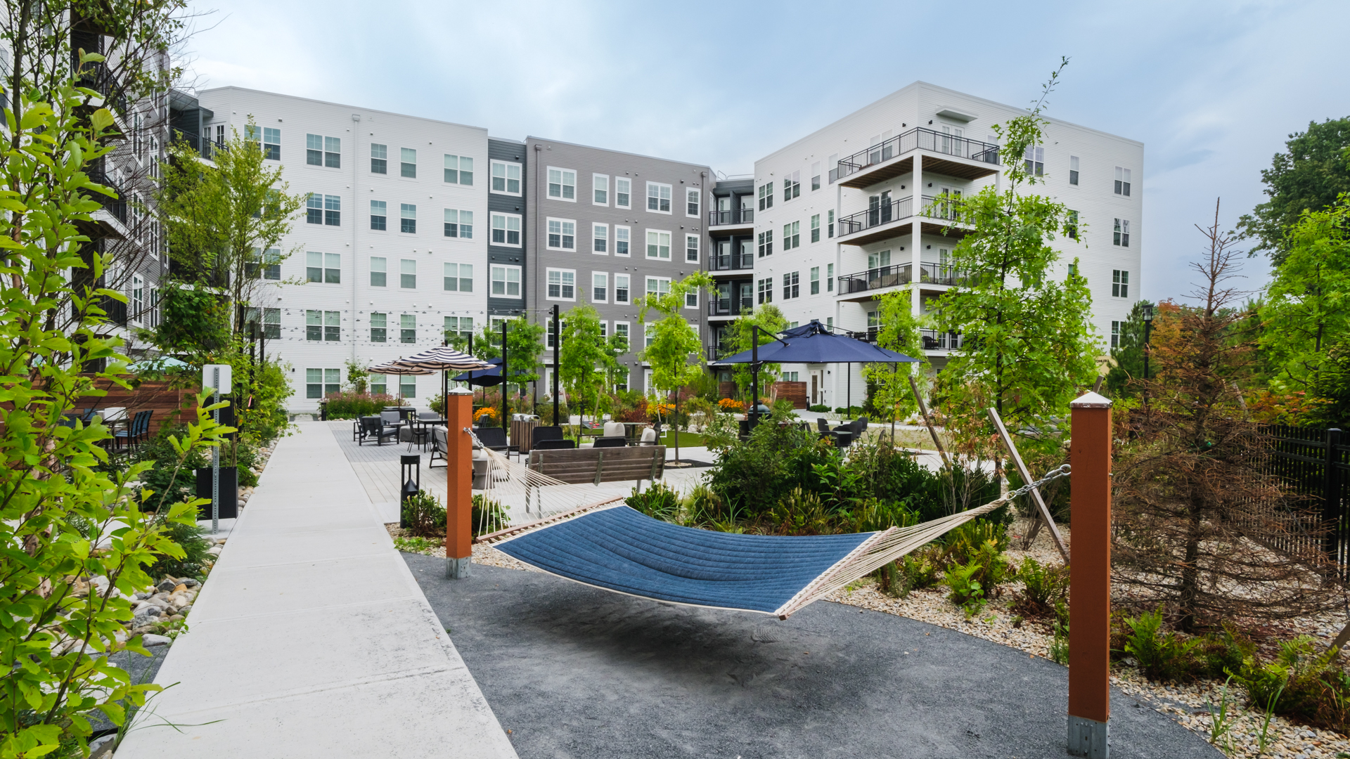 Courtyard at Alexan Harrison Apartments (8 of 8)