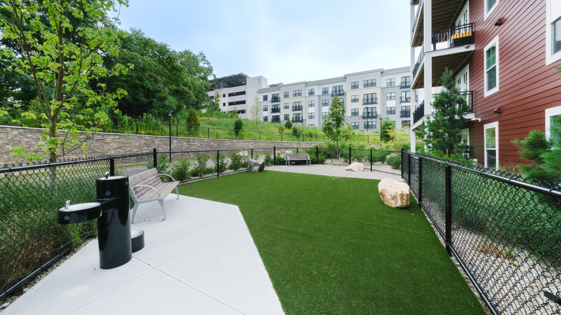 Dog park at Alexan Harrison Apartments (3 of 3)