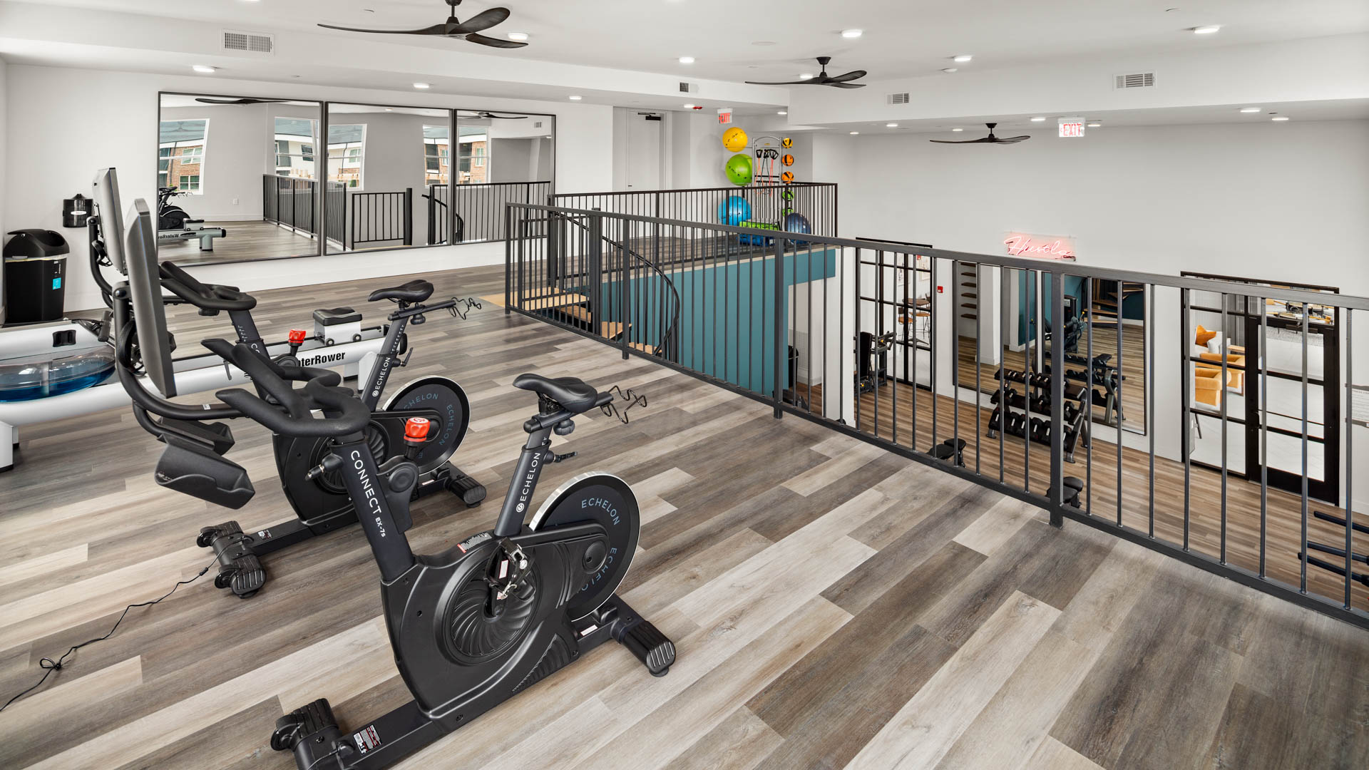 Gym at Richmond Row Apartments (3 of 3)