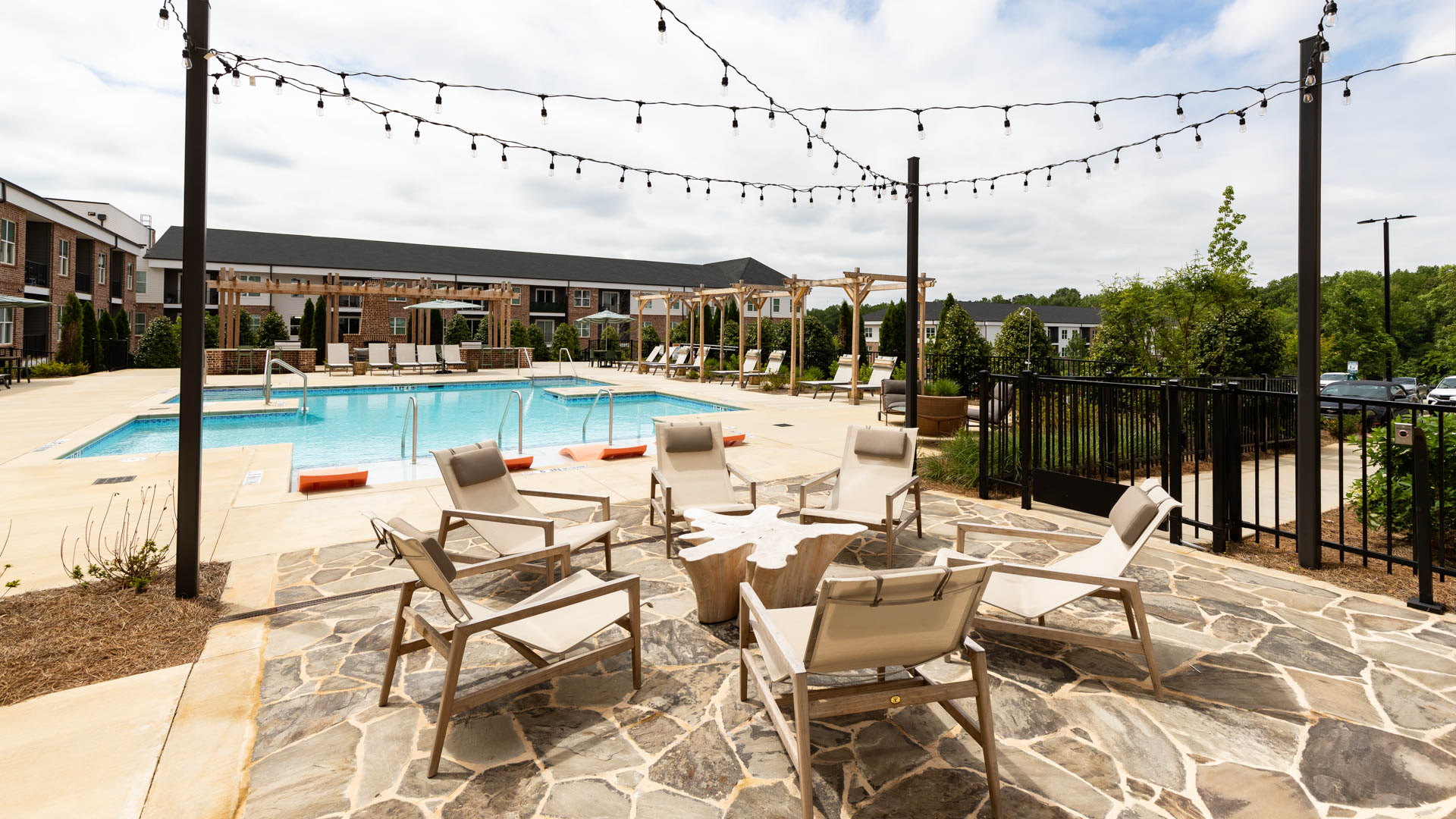 Pool at Richmond Row Apartments (3 of 3)