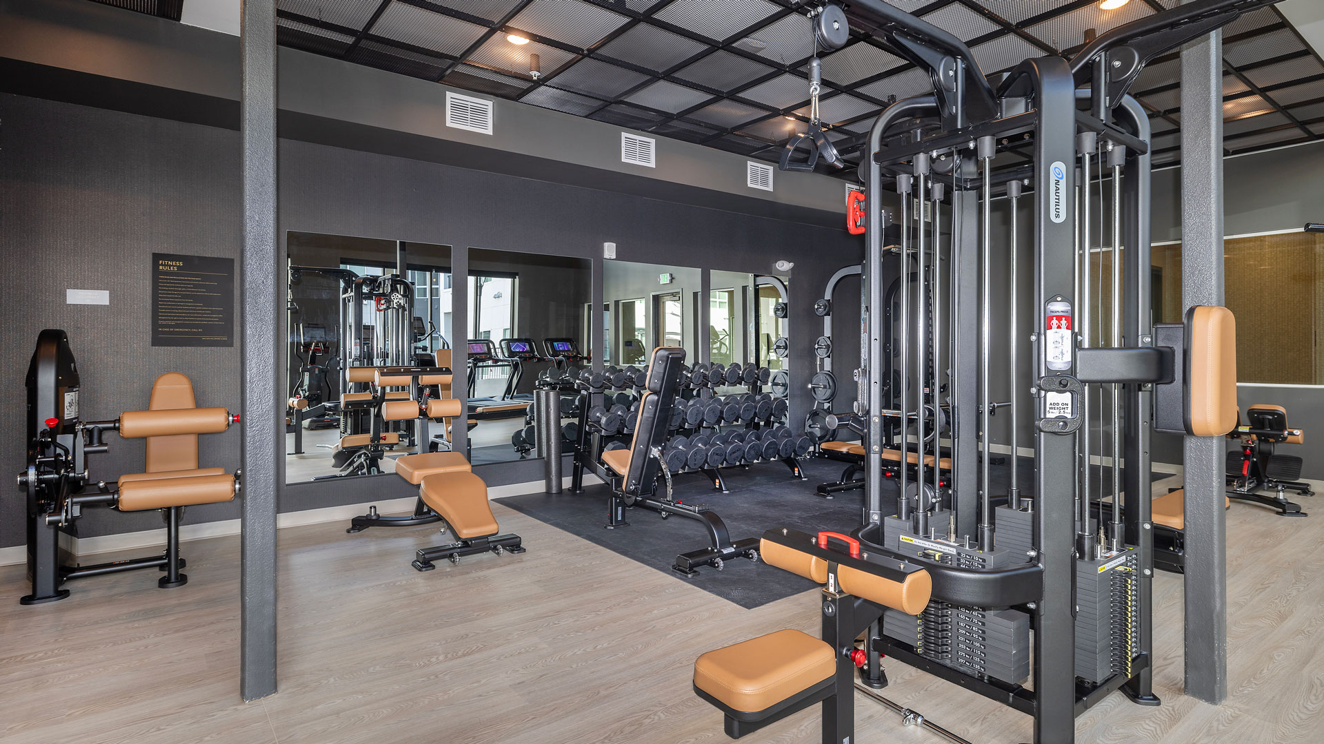 Gym at JADE Beeler Park Apartments (2 of 4)
