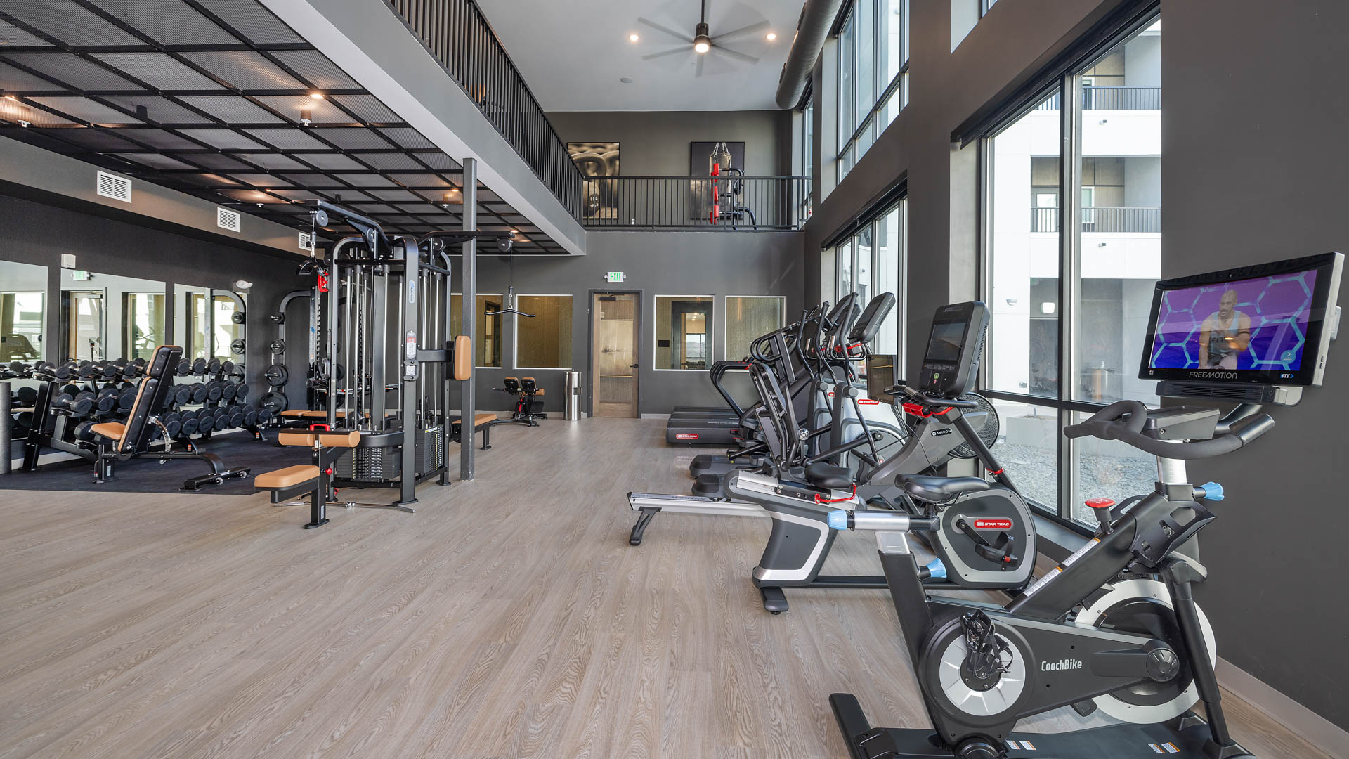 Gym at JADE Beeler Park Apartments (1 of 4)