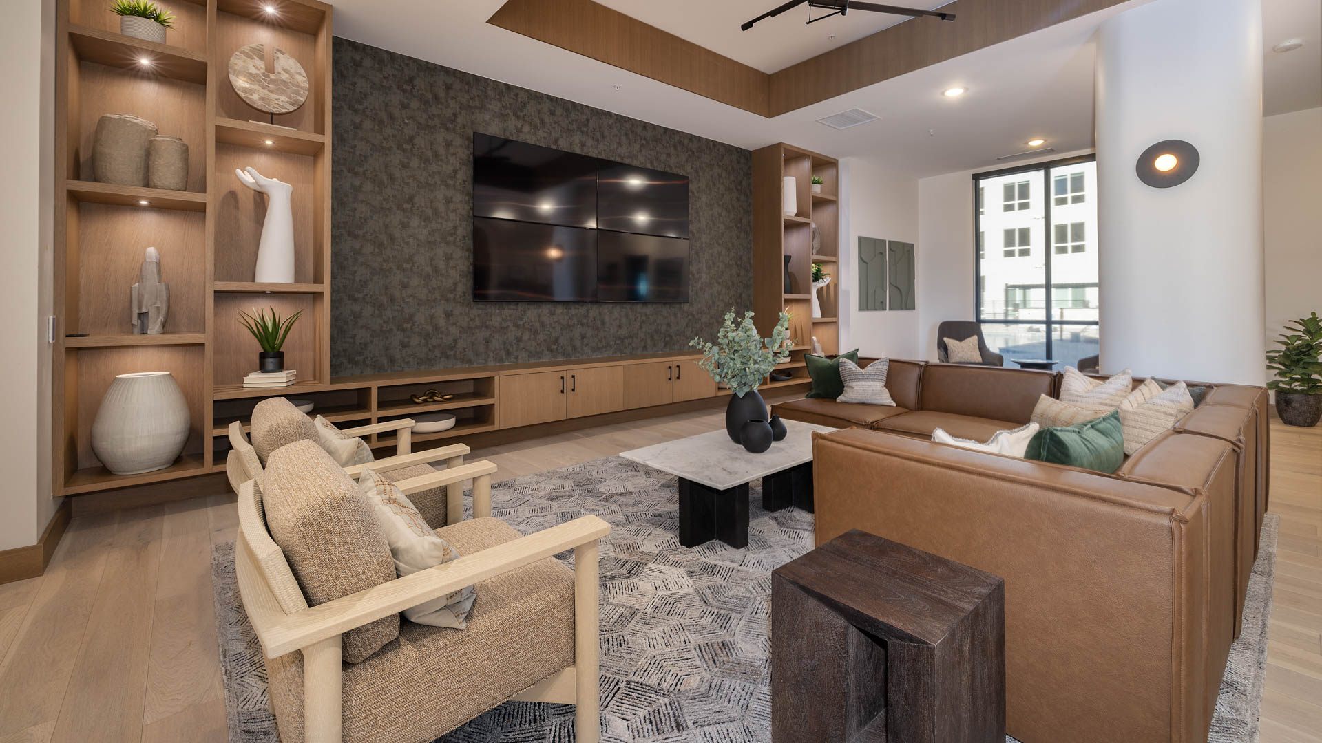 Lounge at JADE Beeler Park Apartments (2 of 5)