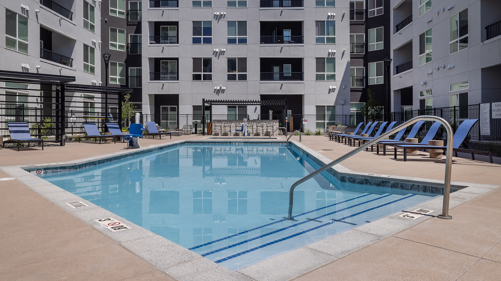 Pool at JADE Beeler Park Apartments (2 of 4)
