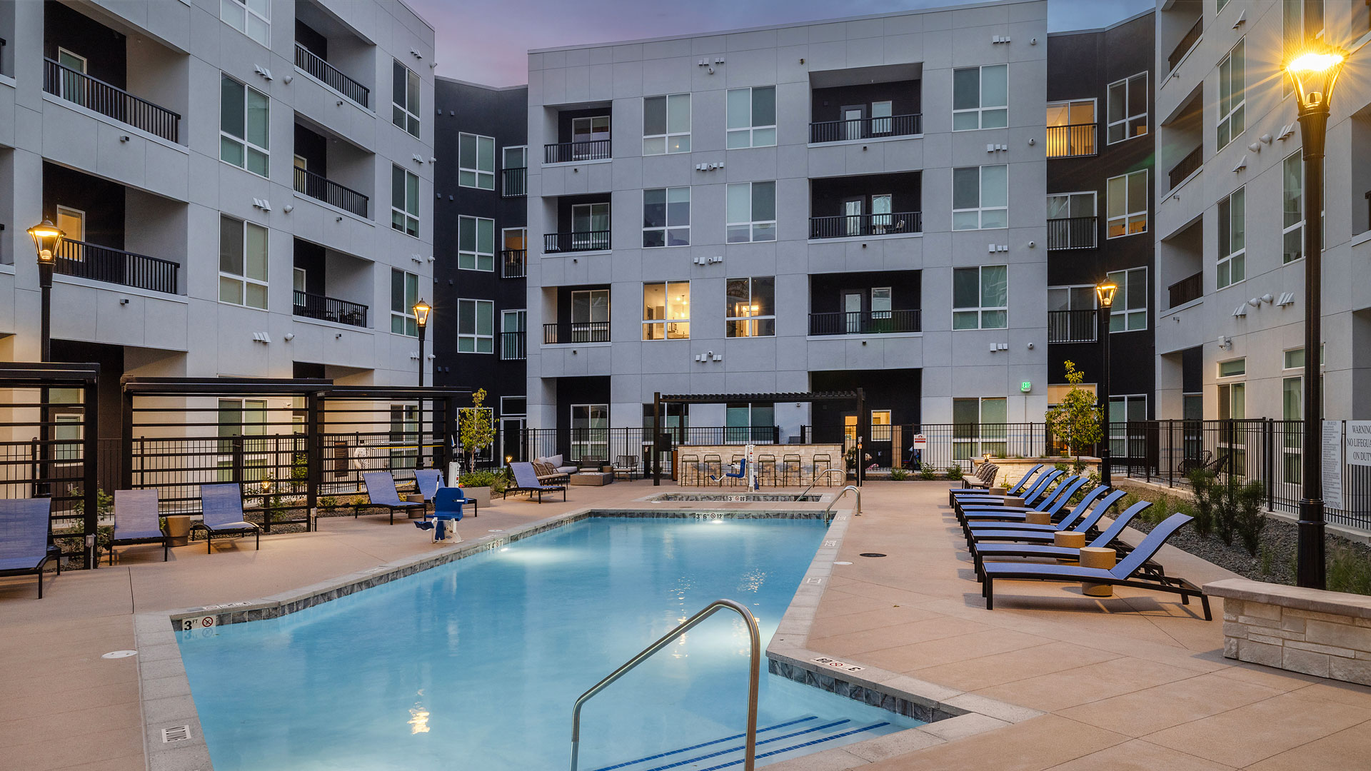 Pool at JADE Beeler Park Apartments (1 of 4)