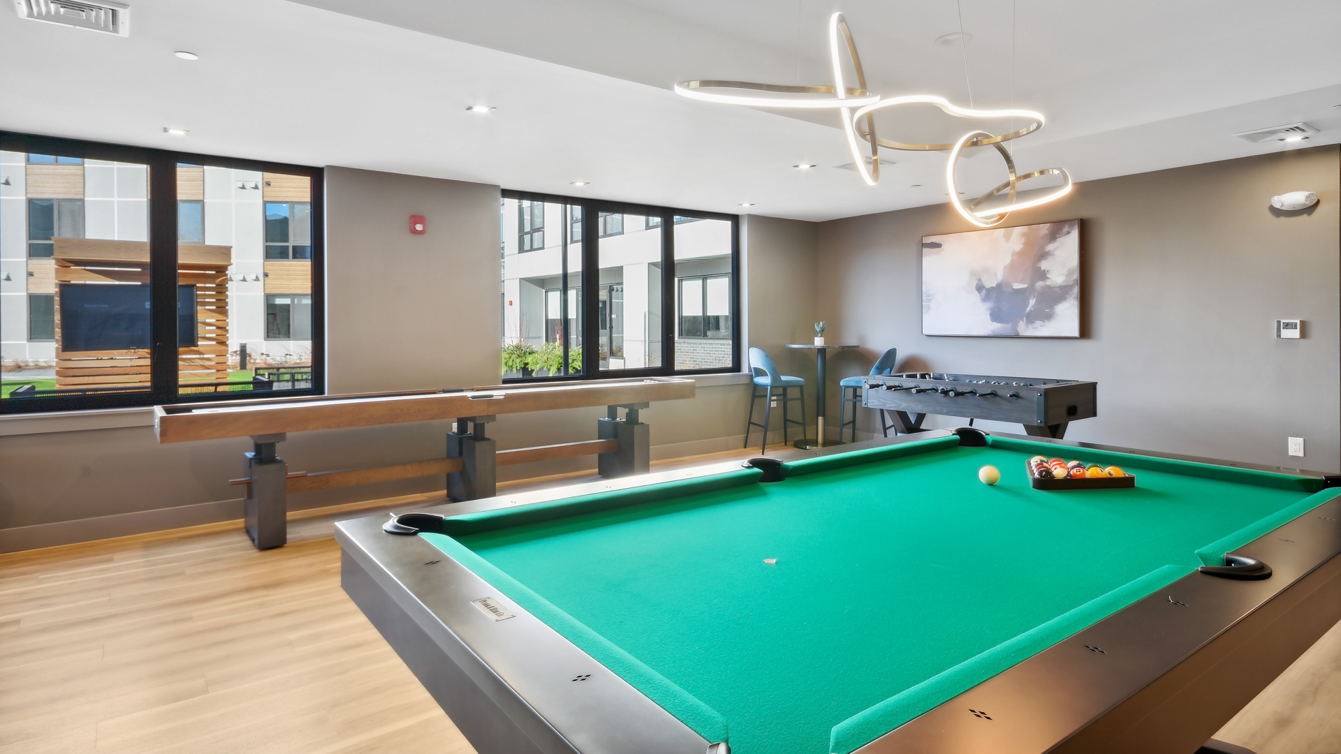 Game room at Helix Apartments (3 of 4)