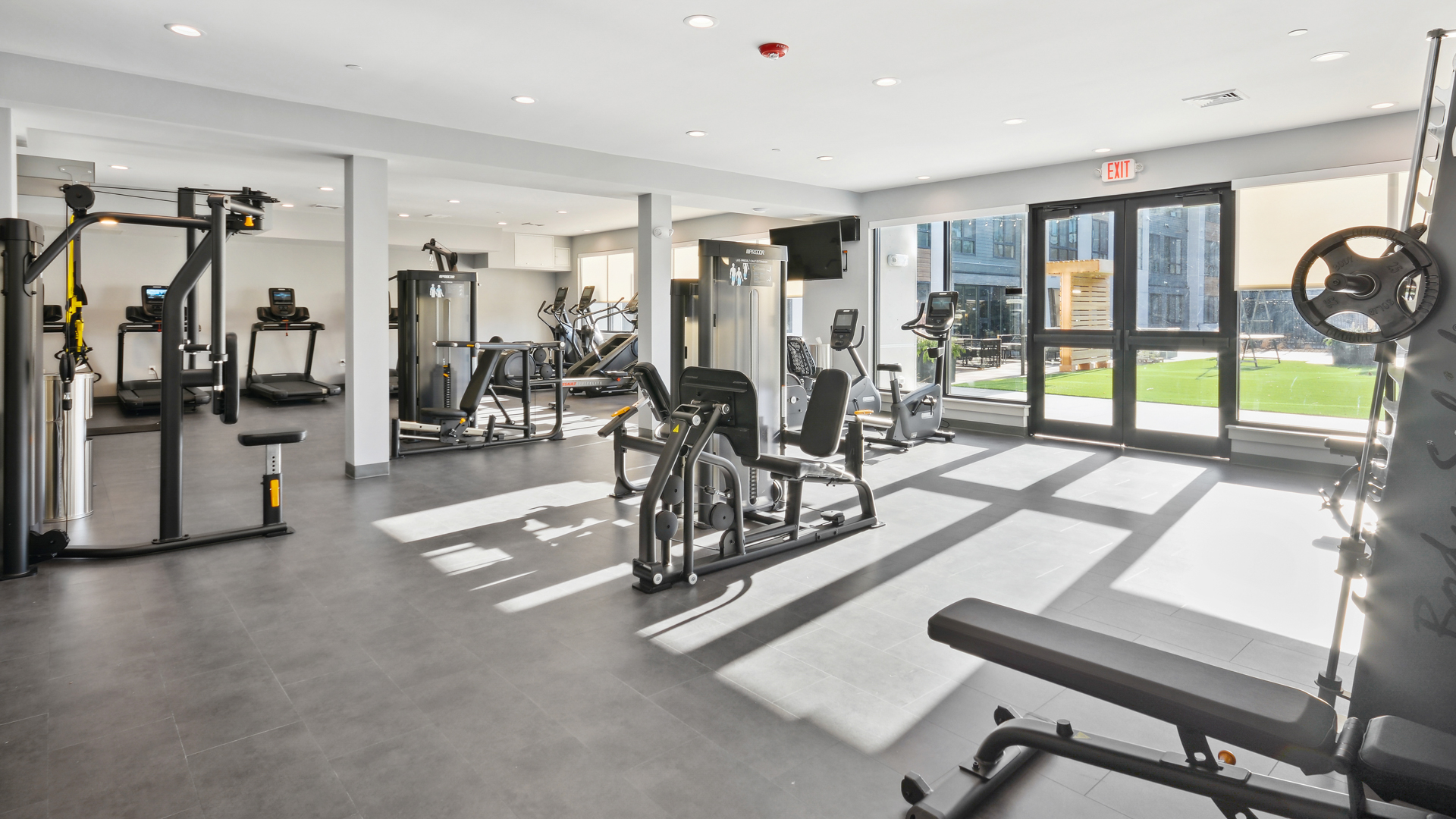 Gym at Helix Apartments (1 of 3)