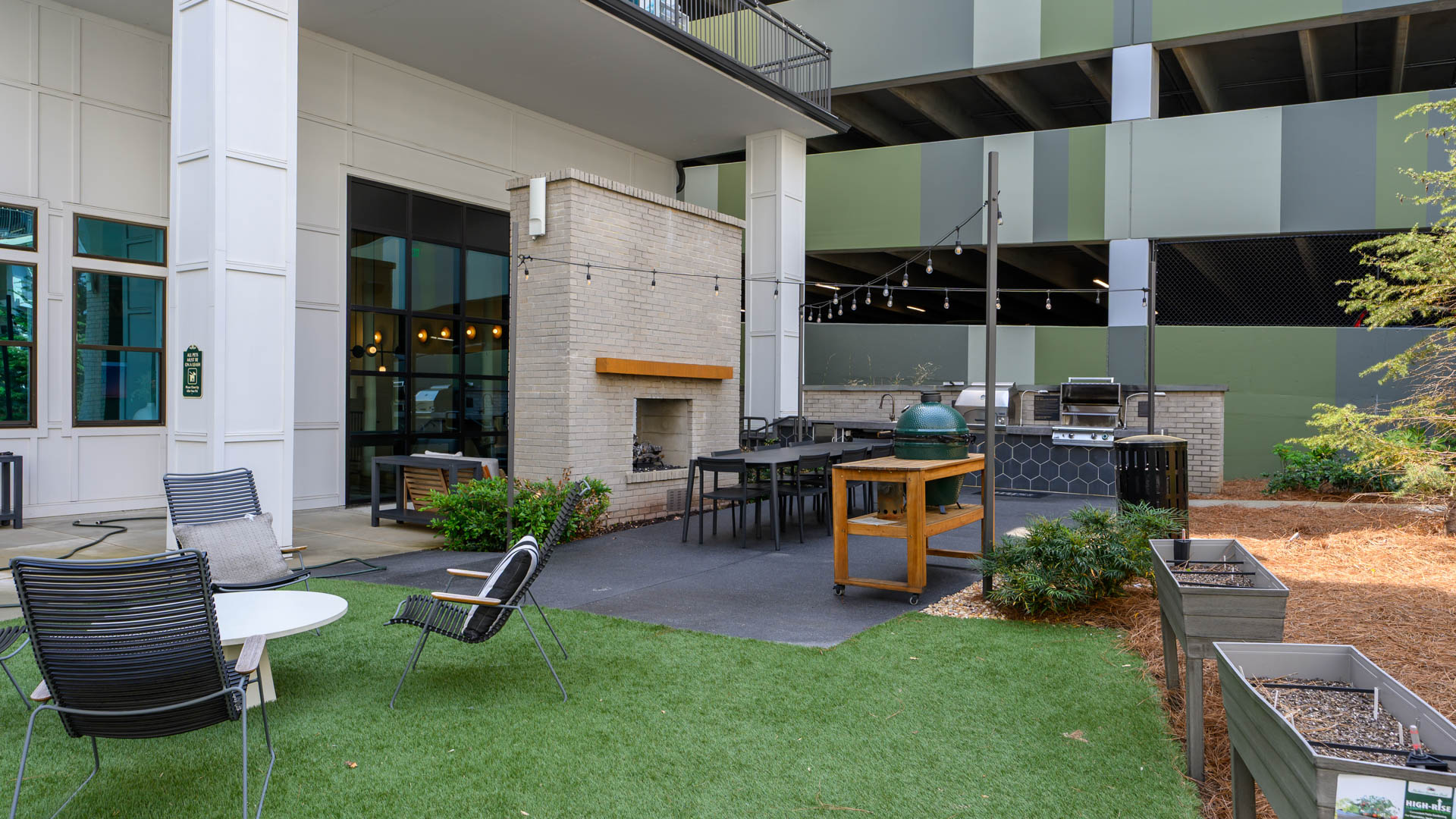 Grill area at Iris O4W Apartments (1 of 2)