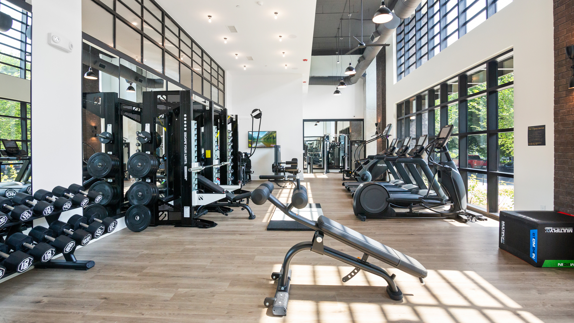 Gym at Iris O4W Apartments (2 of 4)