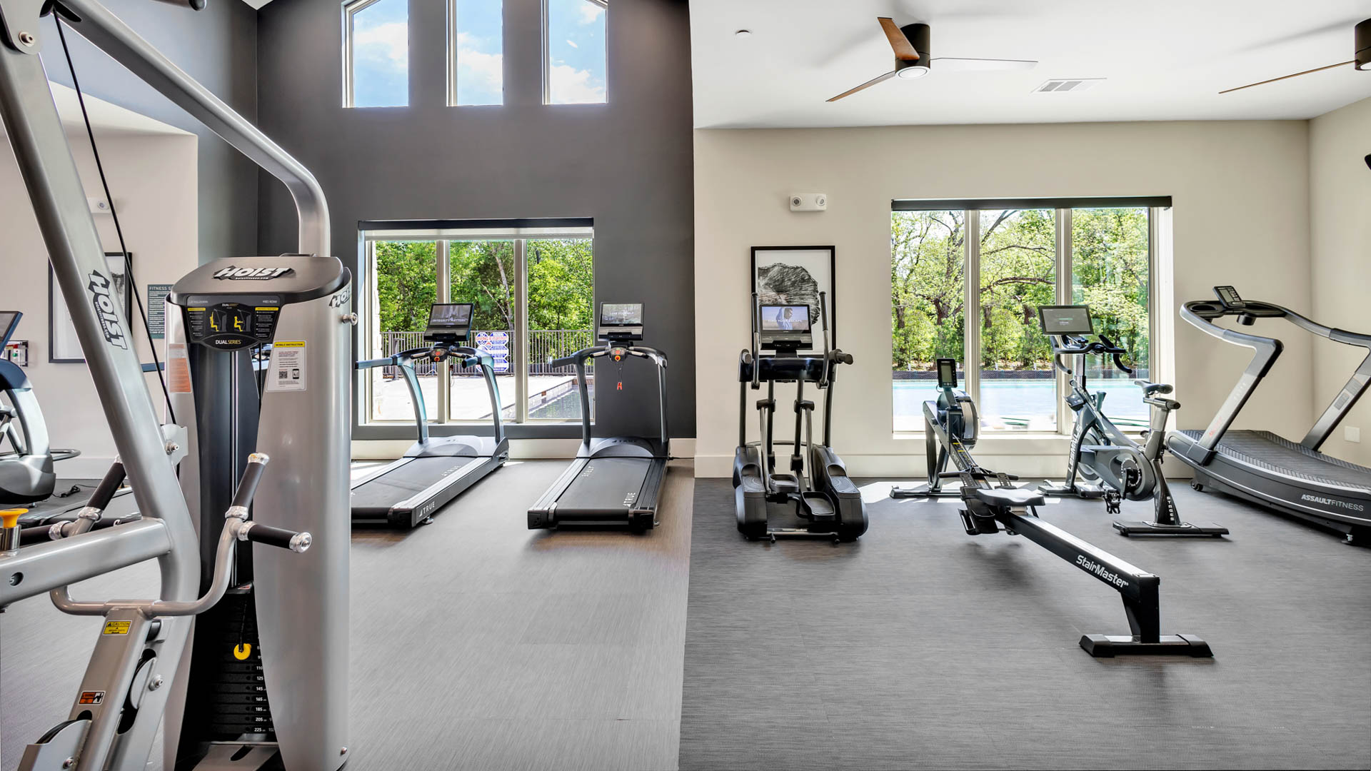 Gym at Trailwinds Grapevine Apartments (1 of 4)