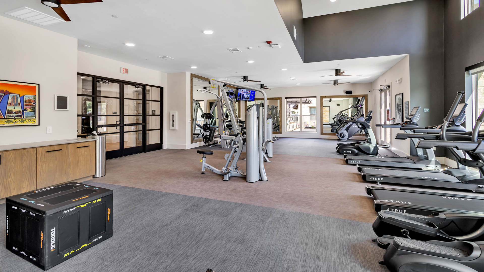 Gym at Trailwinds Grapevine Apartments (2 of 4)