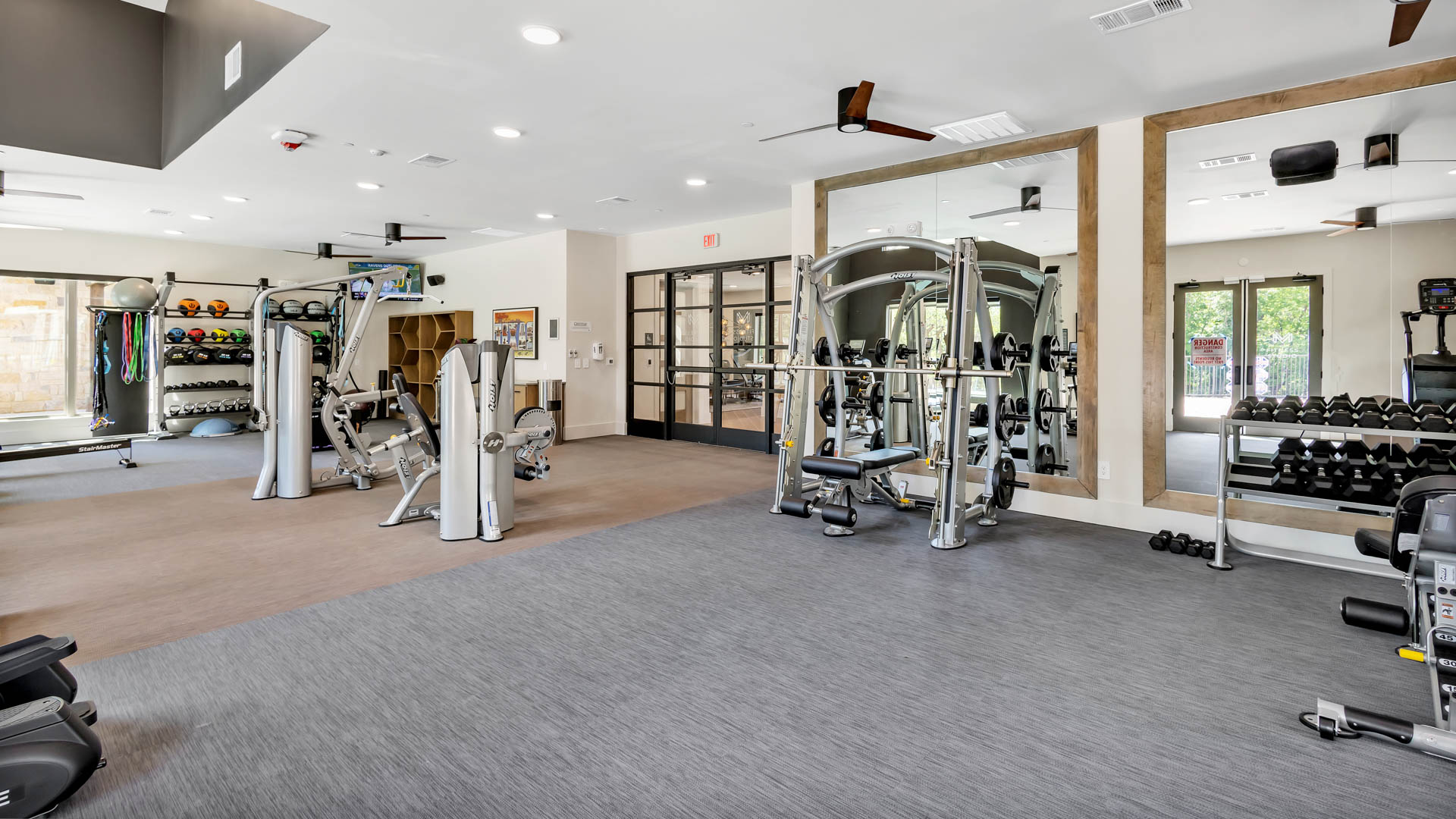 Gym at Trailwinds Grapevine Apartments (4 of 4)