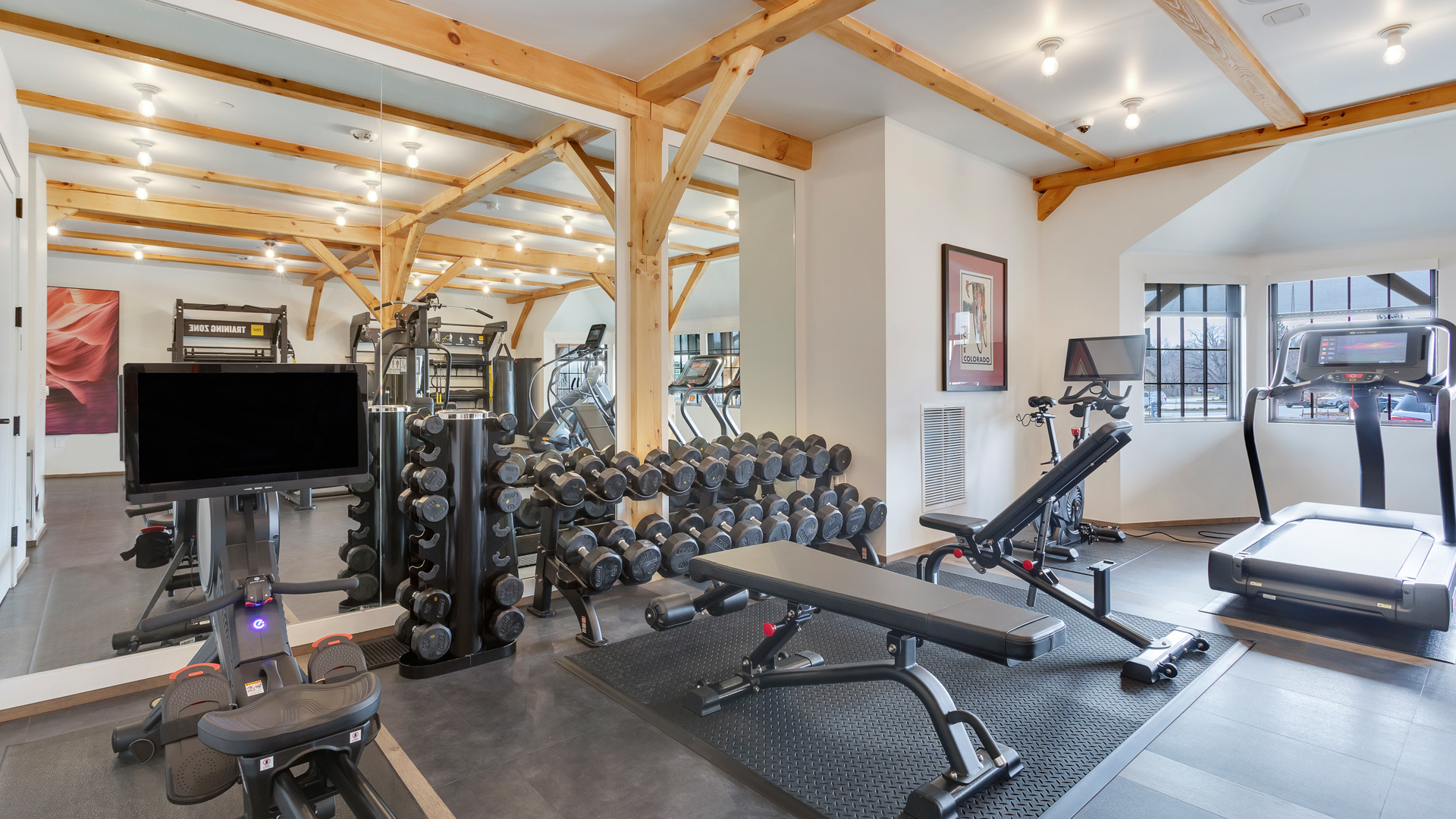 Gym at White Fence Farm Apartments (3 of 4)