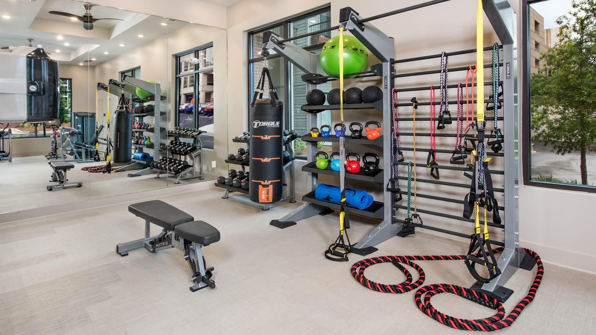 Gym at The Bishop Apartments (2 of 3)