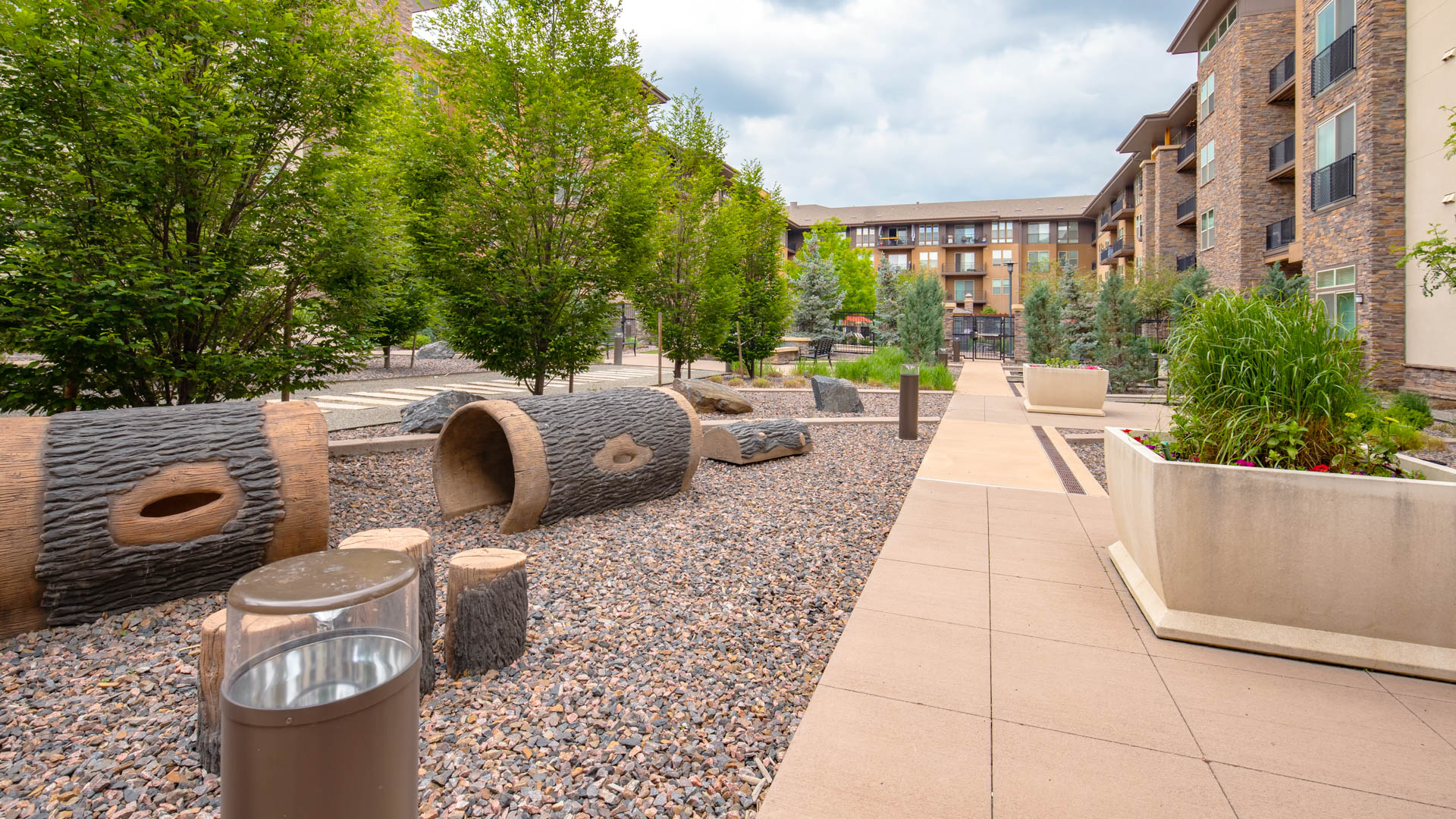 Courtyard at Arbour Square Apartments