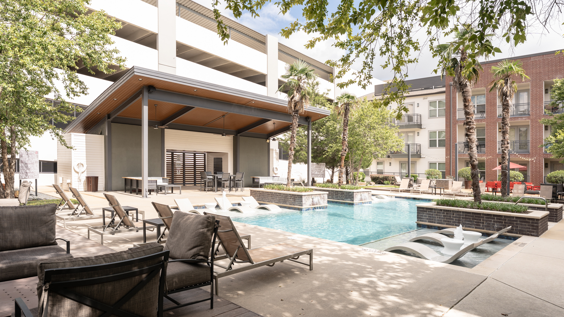 Pool at Union at Carrollton Square Apartments (5 of 6)