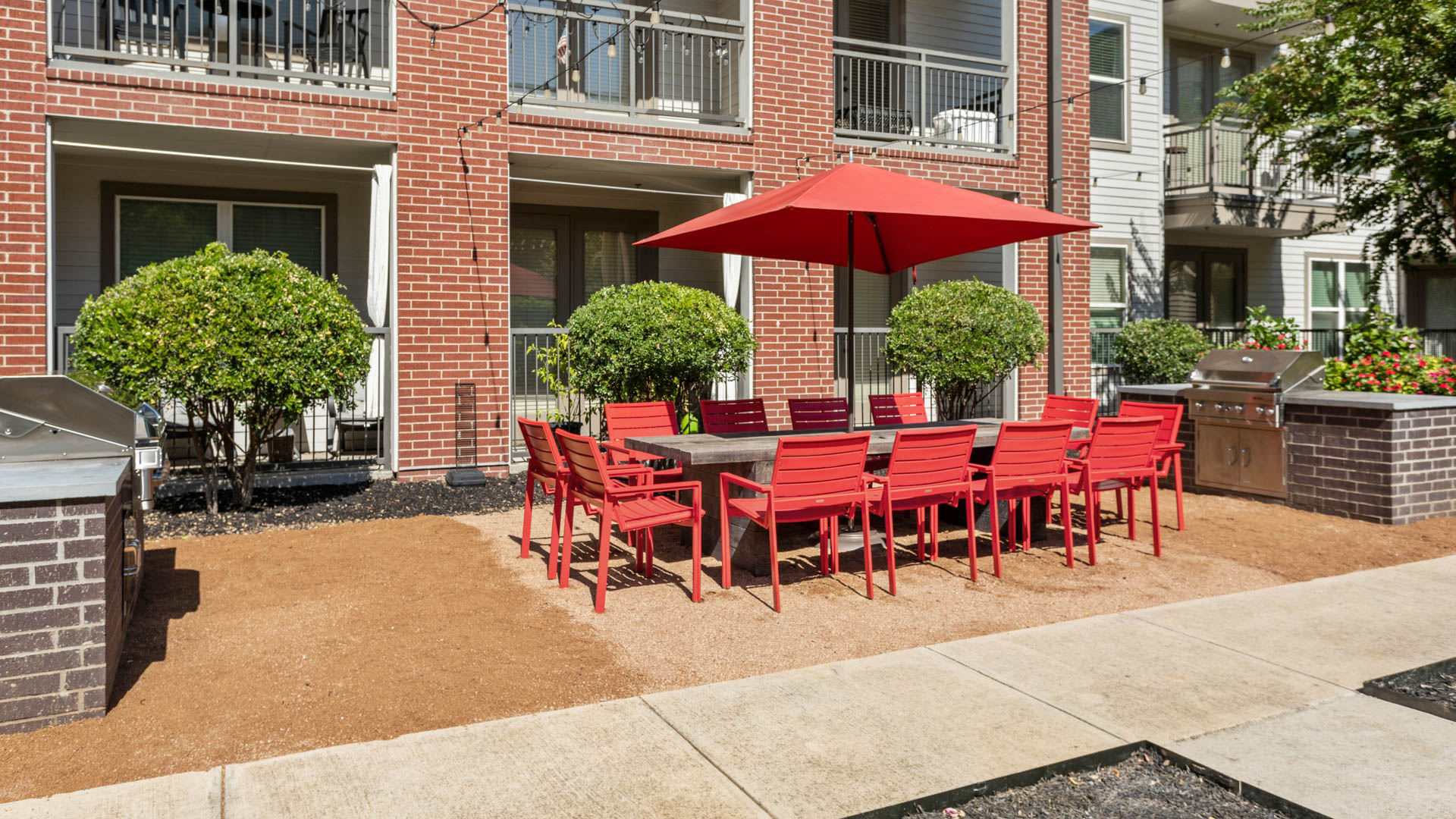 Lounge at Union at Carrollton Square Apartments (3 of 3)