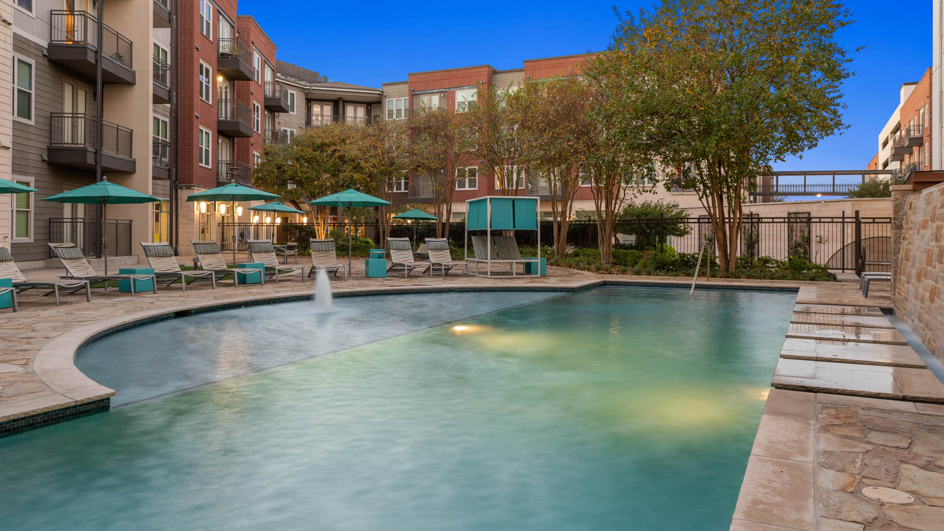 Pool at Union at Carrollton Square Apartments (3 of 6)