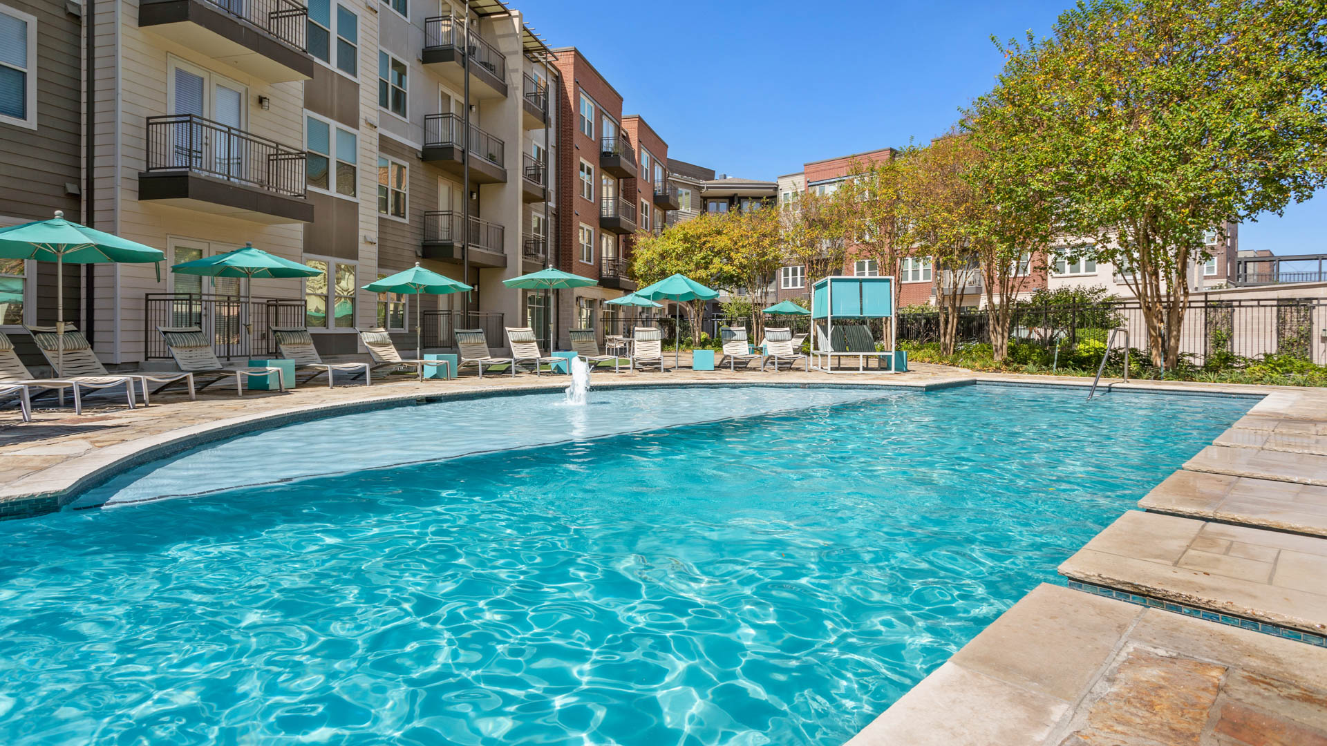 Pool at Union at Carrollton Square Apartments (2 of 6)
