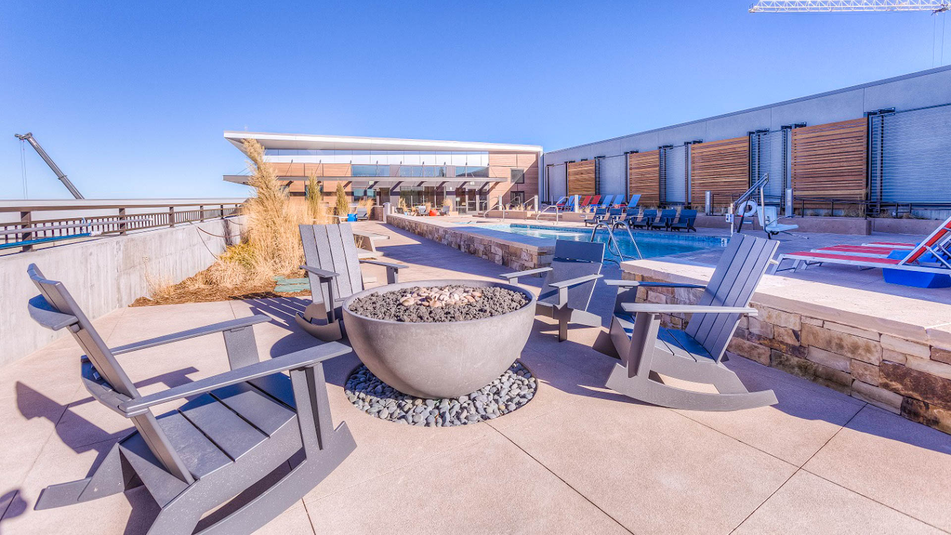 Lounge at Milehouse Apartments
