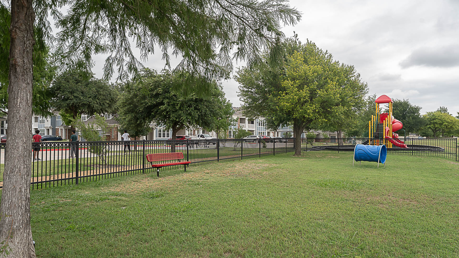 Dog park at Kia Ora Park Apartments