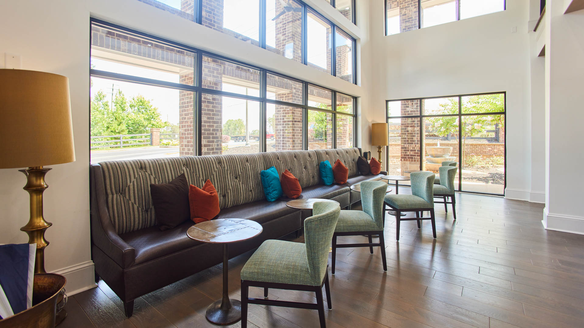 Lobby at Station 92 Apartments