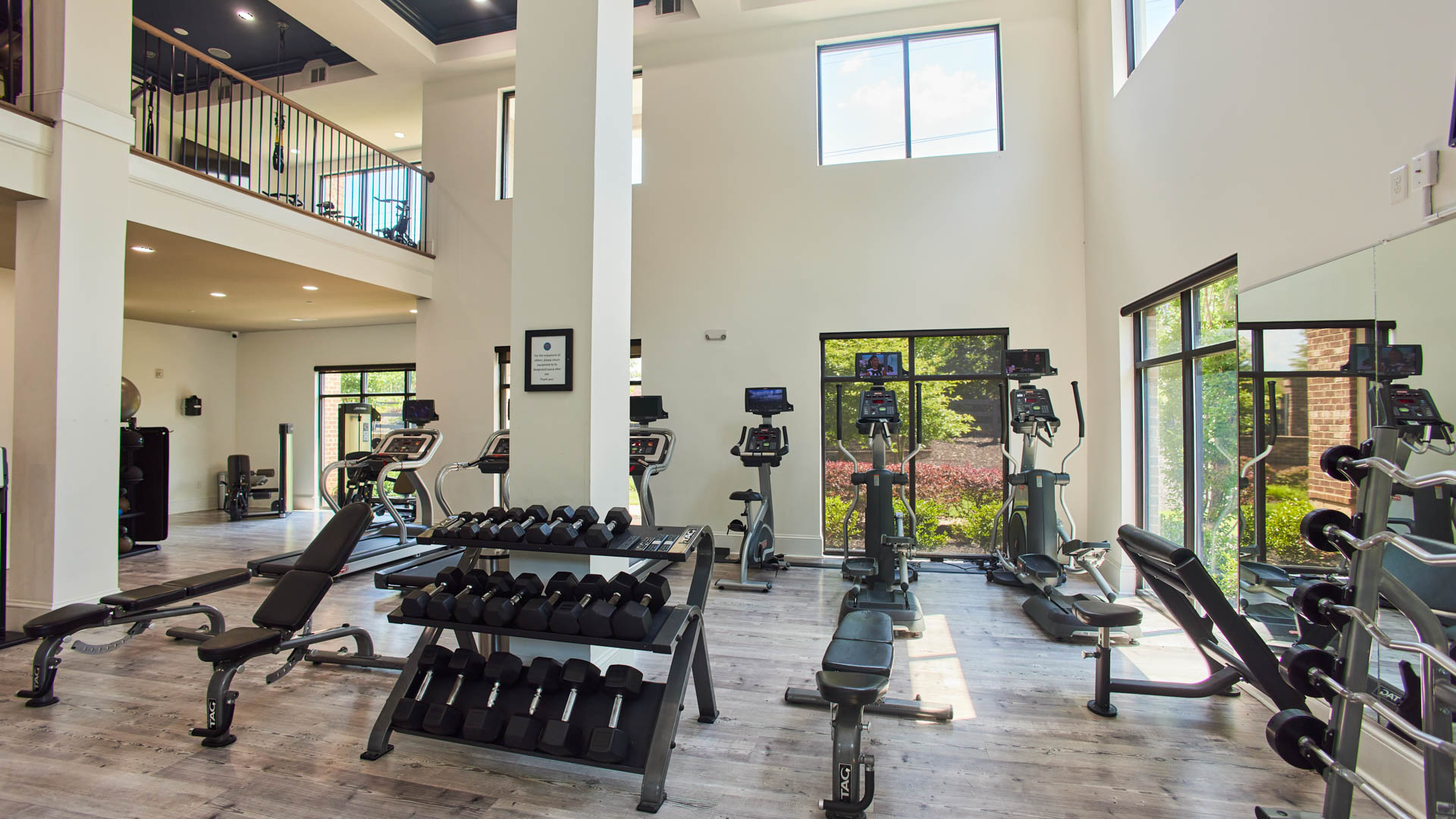 Gym at Station 92 Apartments (2 of 2)