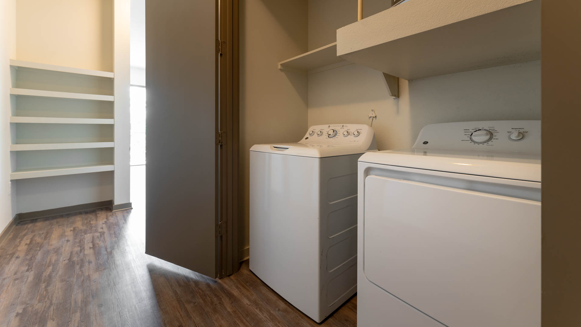 Laundry room at Crest at Park Central Apartments (1 of 2)