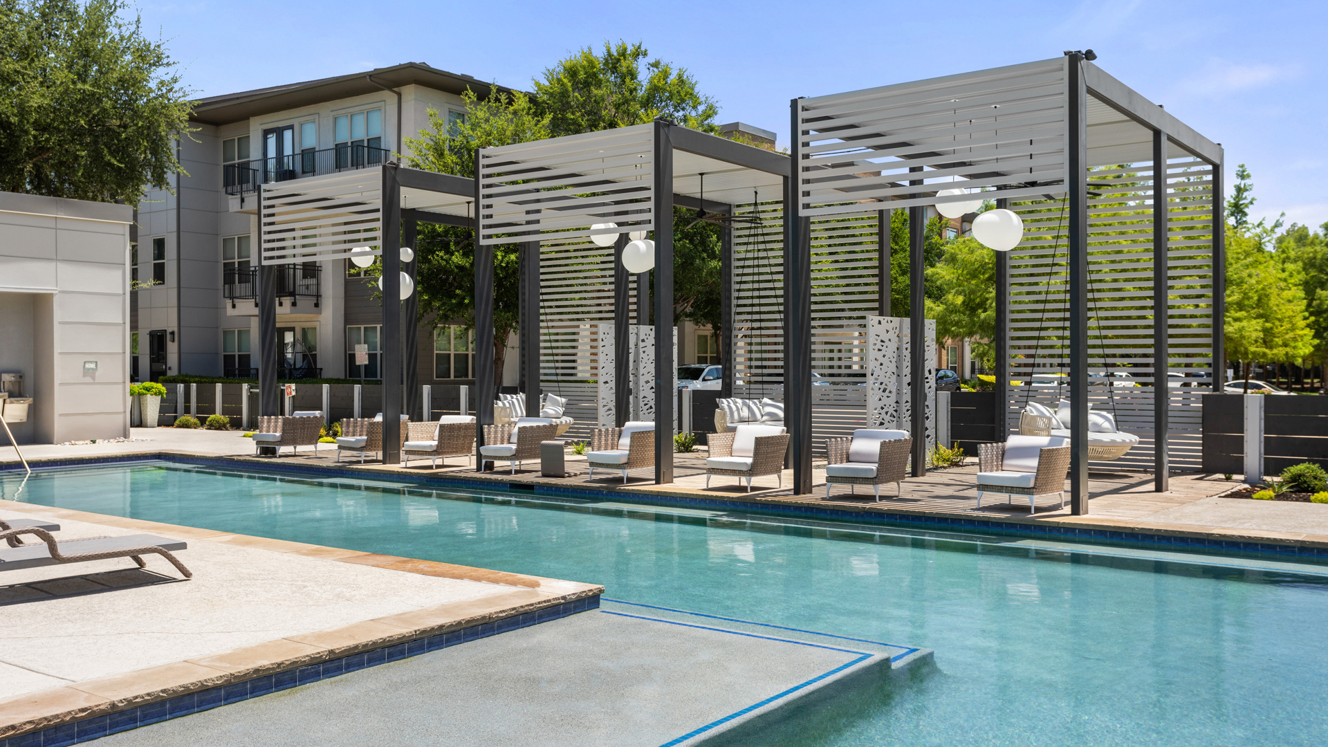 Pool at Crest at Park Central Apartments (4 of 4)