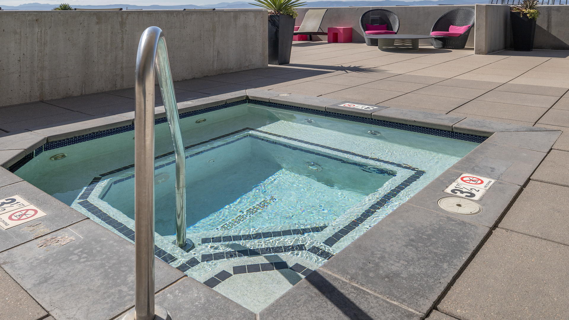 Roof deck at The Den Apartments (3 of 3)