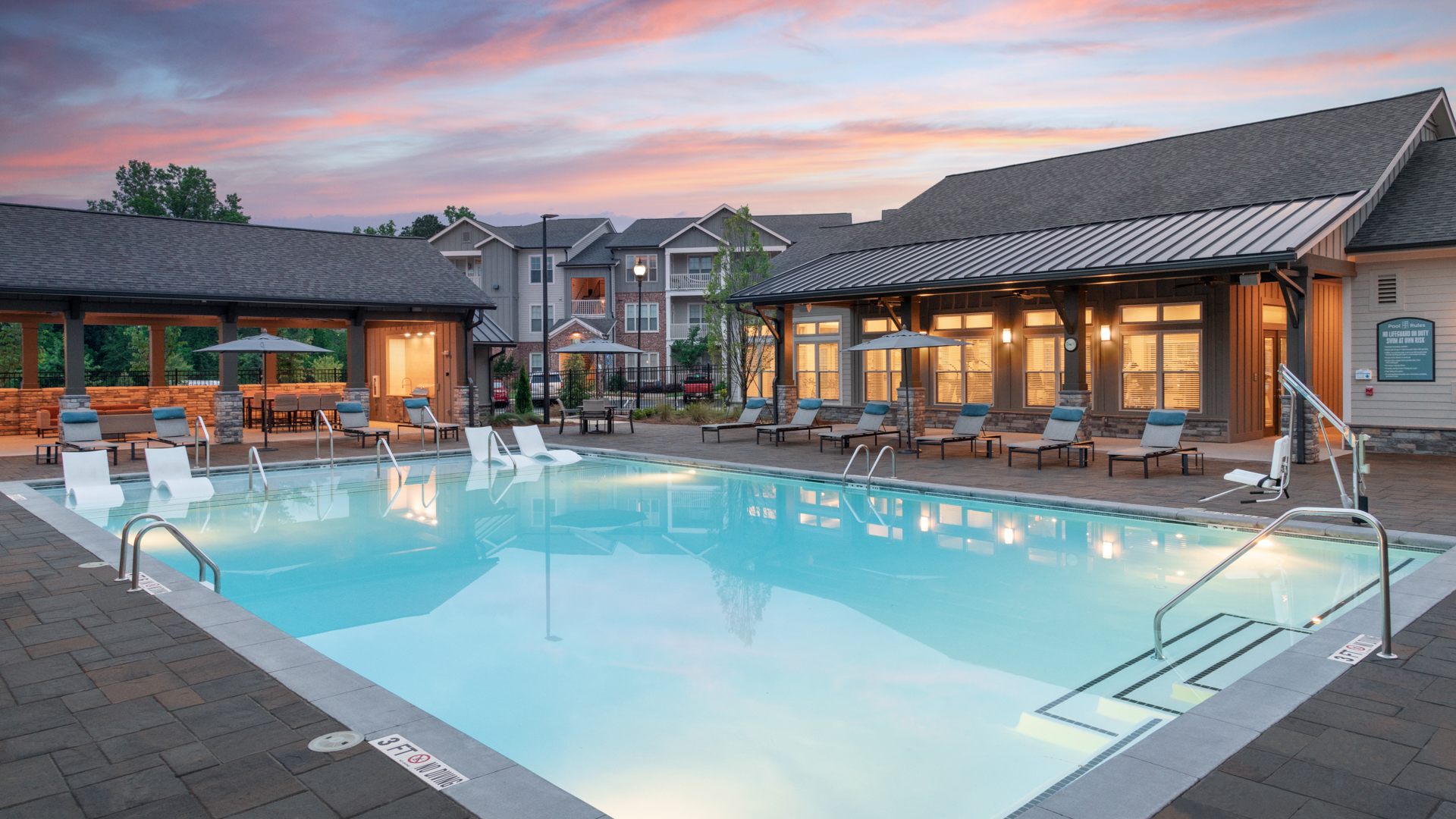 Pool at Sixes Ridge Apartments (2 of 4)