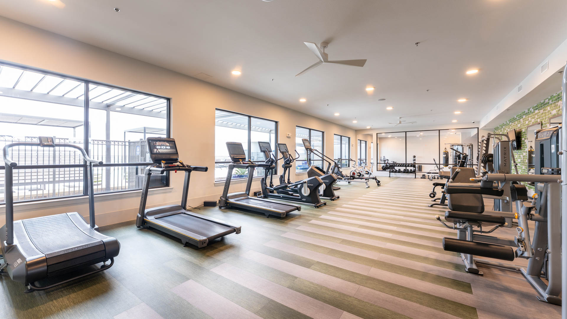 Gym at Ayla Stonebriar Apartments (2 of 2)