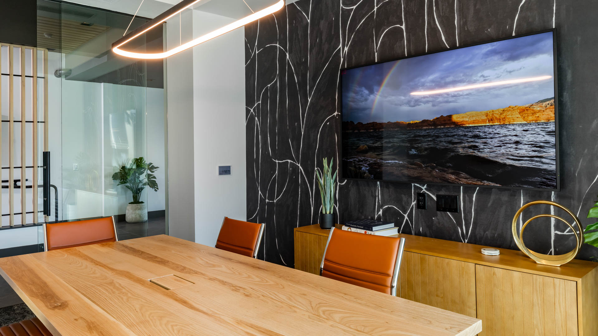 Work space at Lorien Apartments