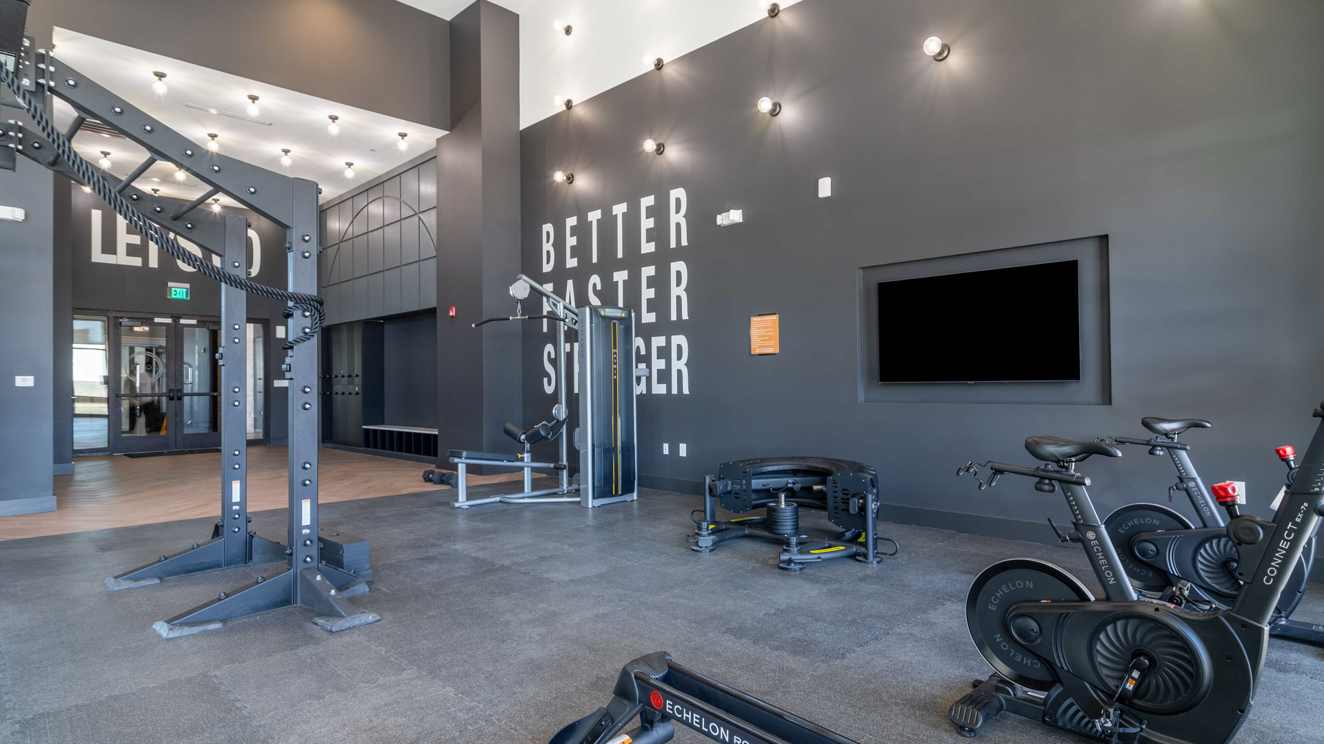 Gym at Lyric Sugar Hill Apartments (1 of 4)