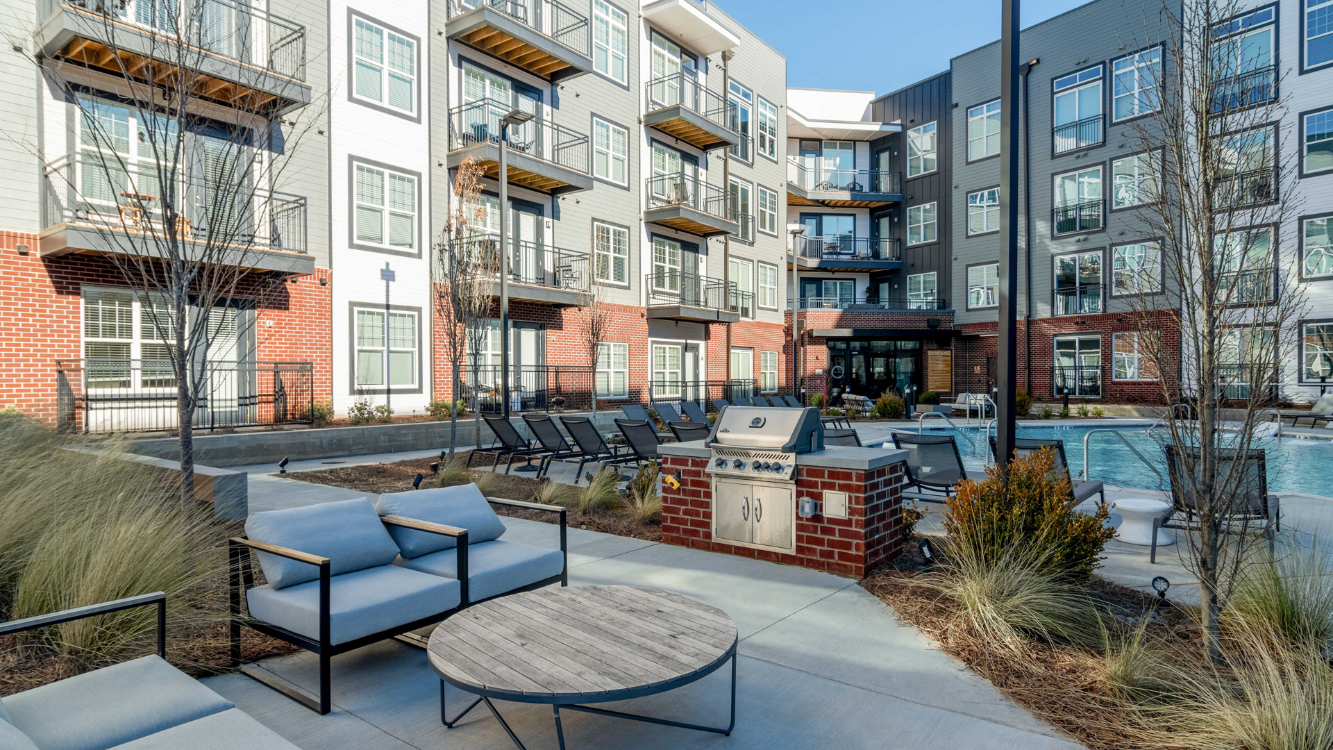 Lounge at Lyric Sugar Hill Apartments (3 of 3)