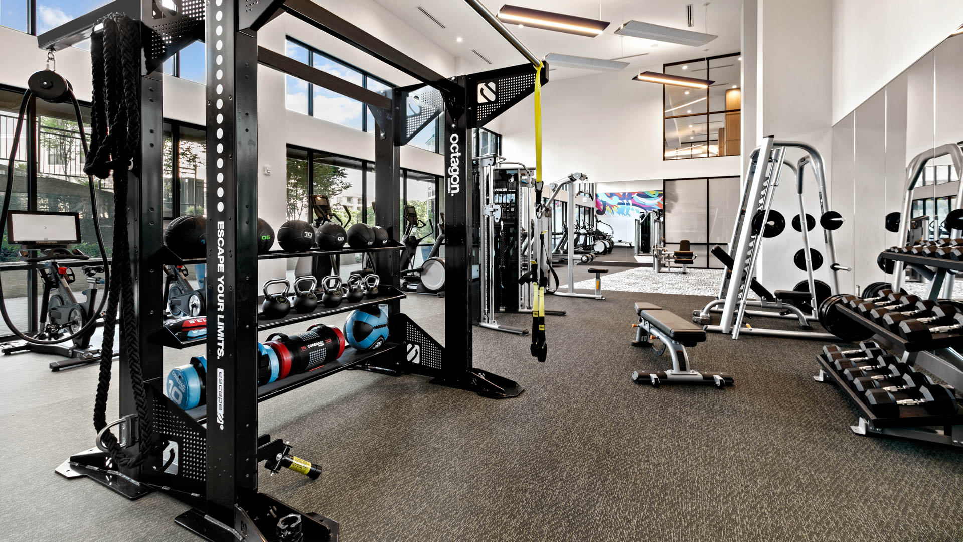 Gym at Stillhouse Vinings Apartments (2 of 3)