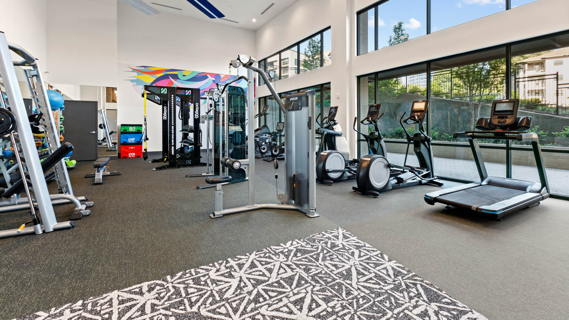 Gym at Stillhouse Vinings Apartments (3 of 3)