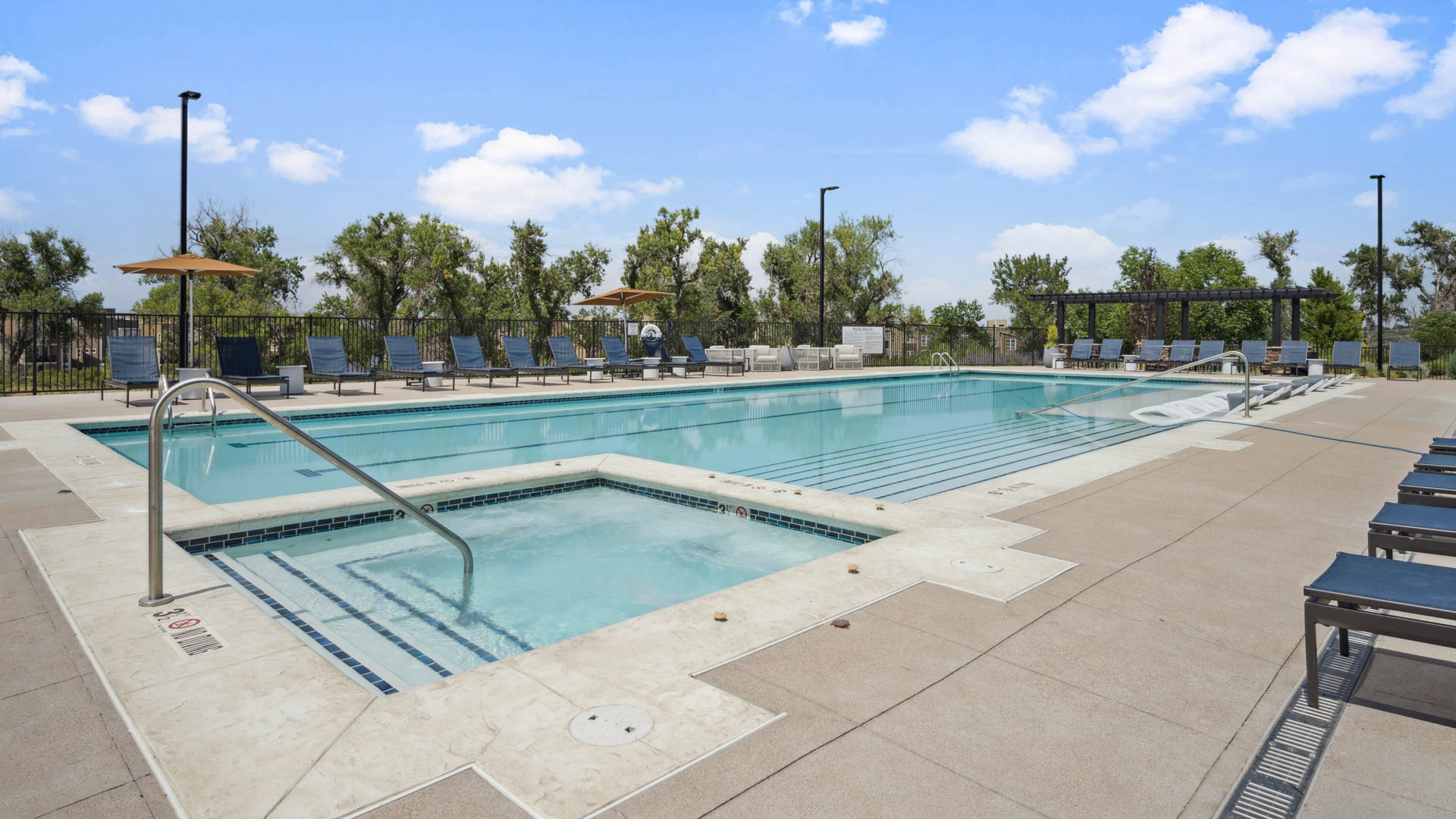 Pool at Aventine Littleton Apartments (3 of 3)