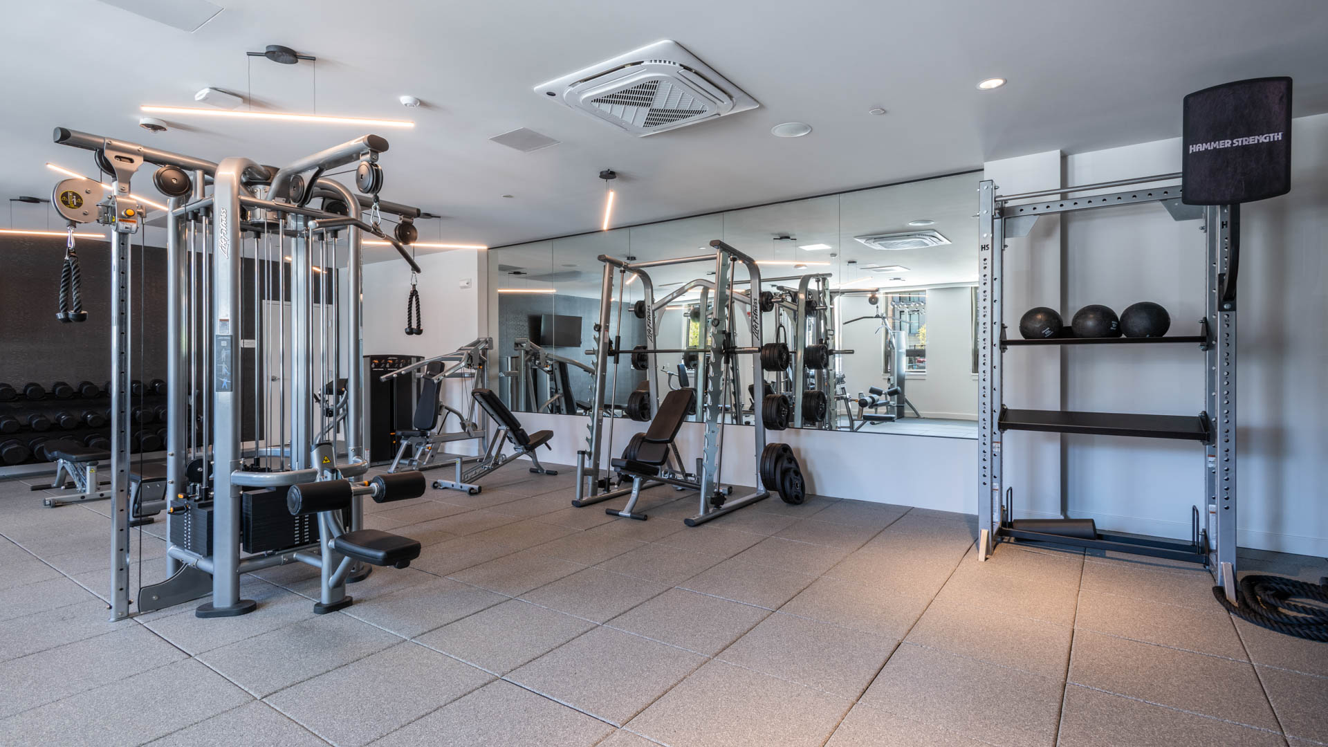 Gym at The Basin Apartments (1 of 4)