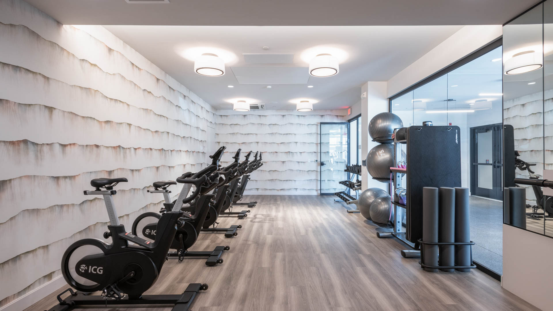Gym at The Basin Apartments (3 of 4)