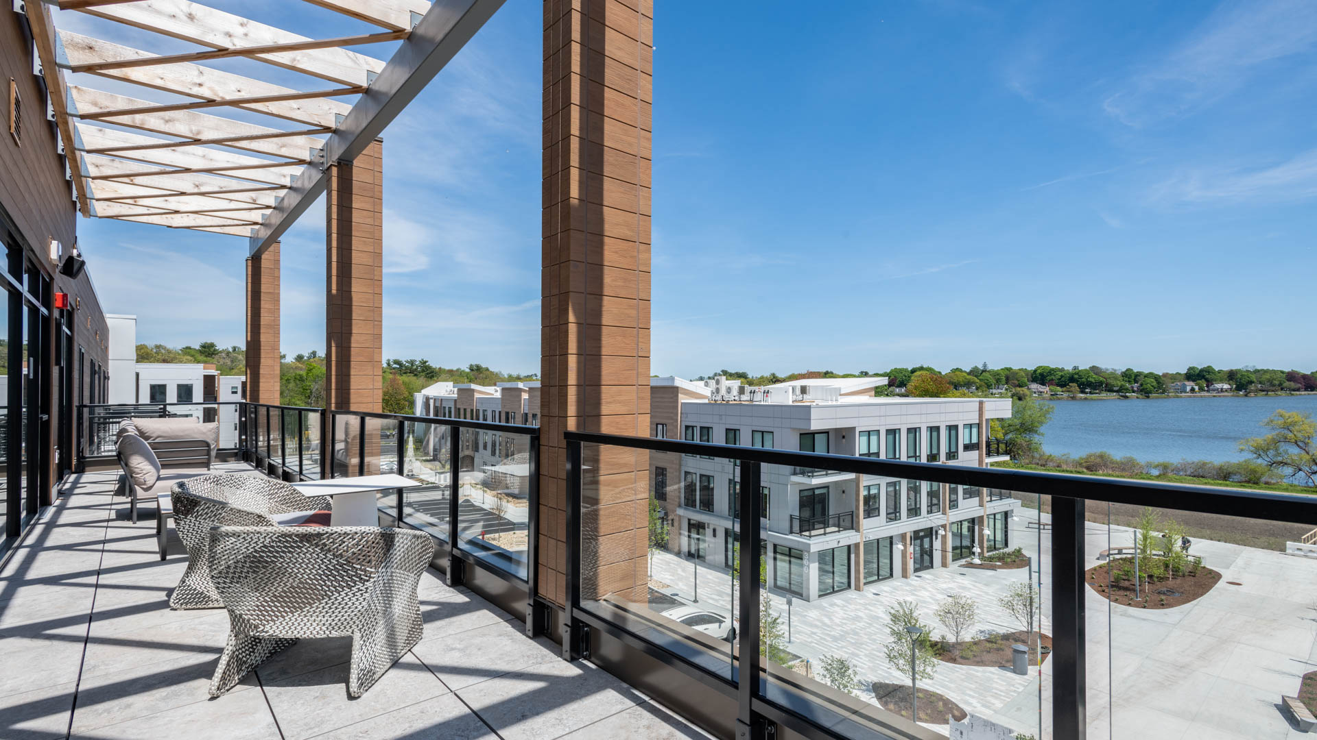 Roof deck at The Basin Apartments (1 of 2)
