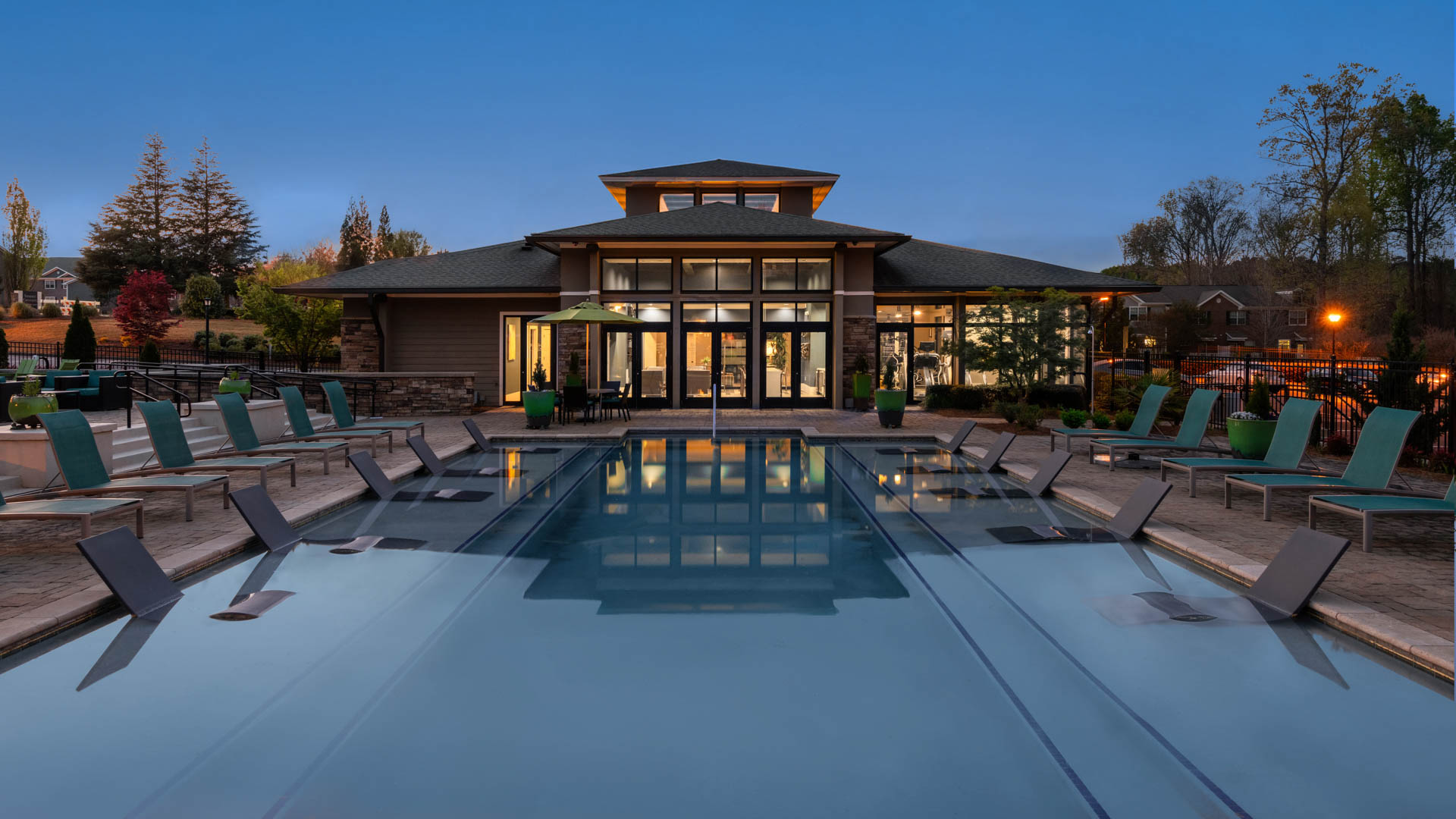 Pool at Reserve at Summit Crossing Apartments (2 of 2)
