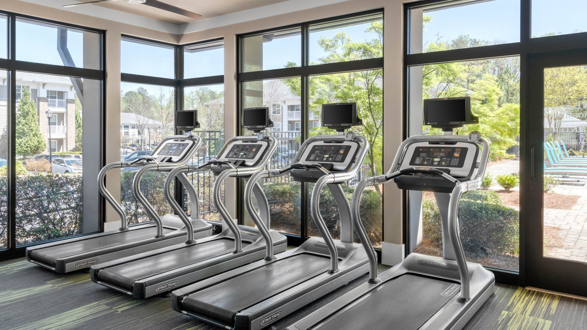 Gym at Reserve at Summit Crossing Apartments (2 of 3)