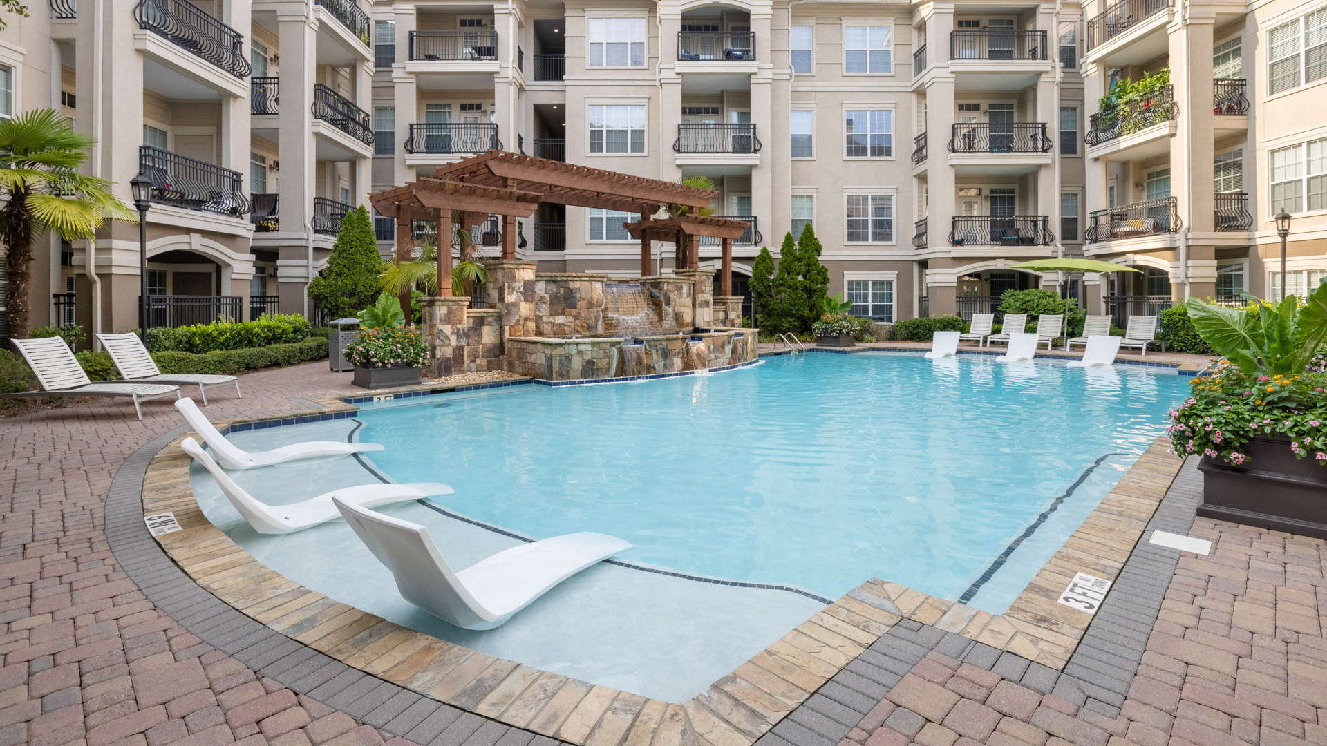 Pool at The Drexel Collective Apartments (1 of 2)