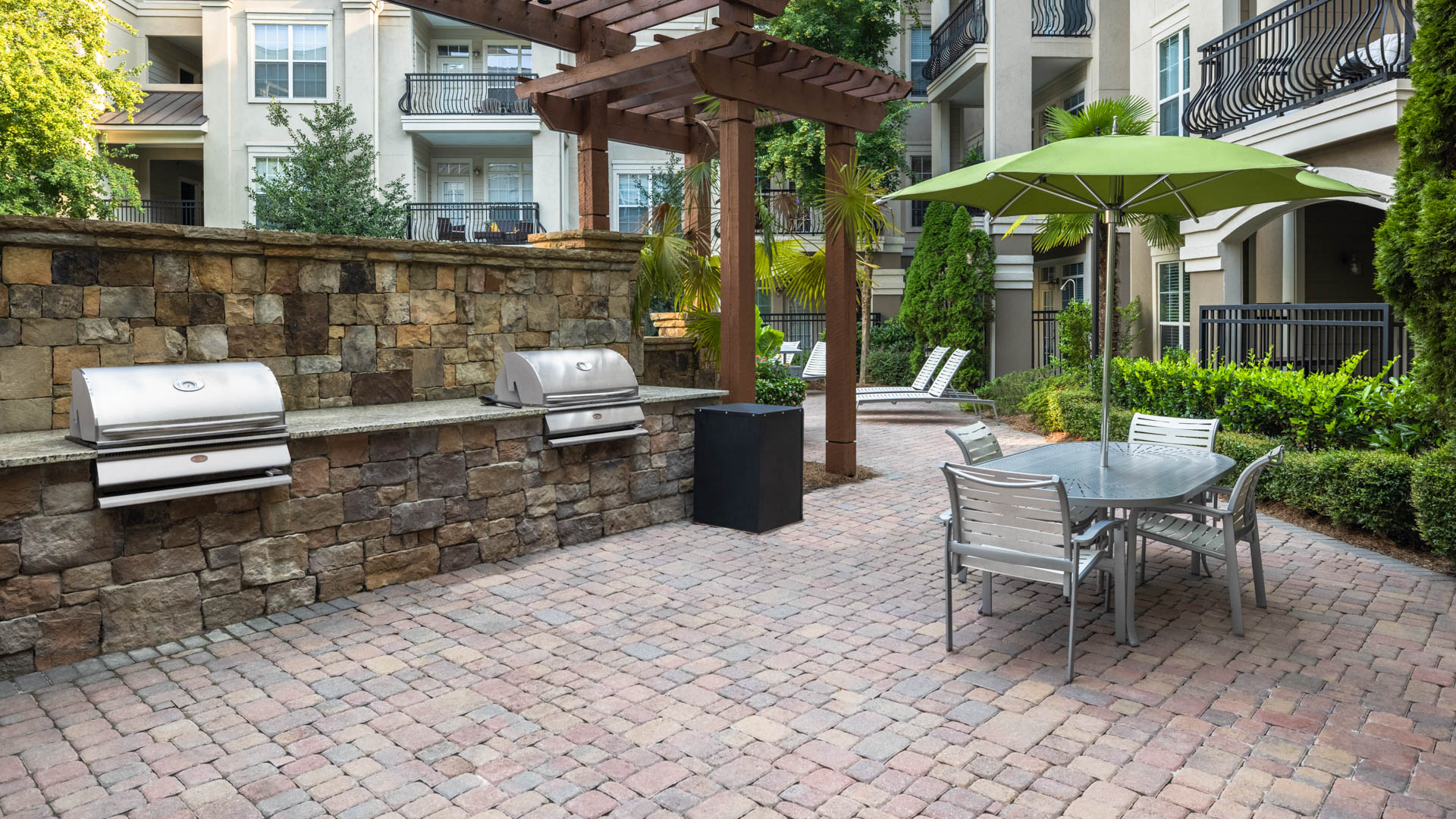 Grill area at The Drexel Collective Apartments (2 of 2)