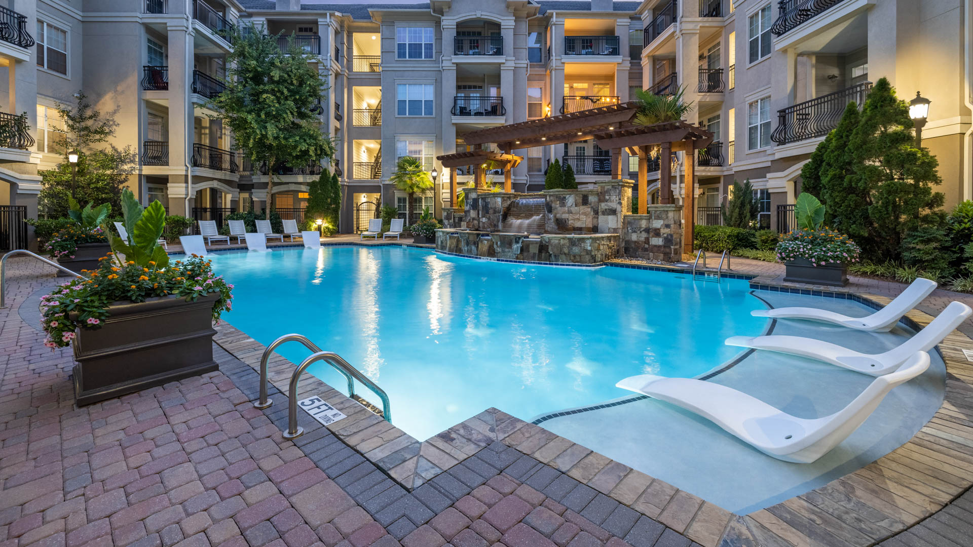 Pool at The Drexel Collective Apartments (2 of 2)
