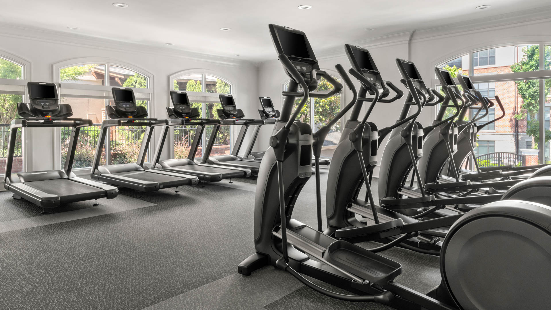Gym at The Drexel Collective Apartments (1 of 2)