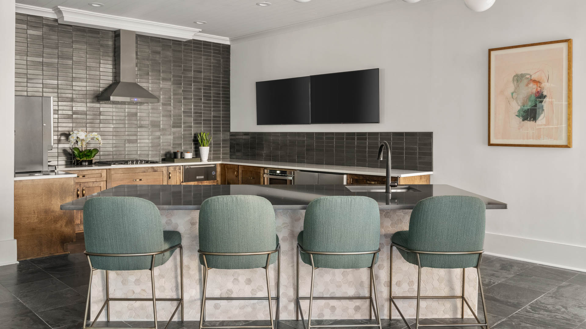 Lounge at The Drexel Collective Apartments (1 of 3)