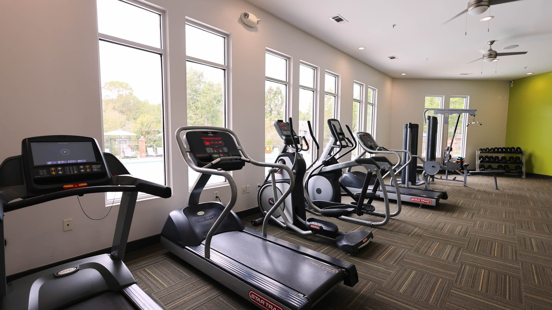 Gym at Lex Alpharetta Apartments (3 of 3)