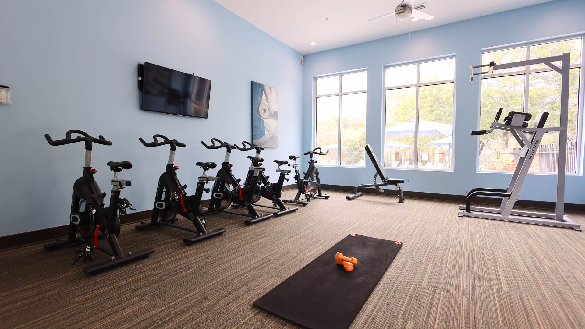 Gym at Lex Alpharetta Apartments (2 of 3)